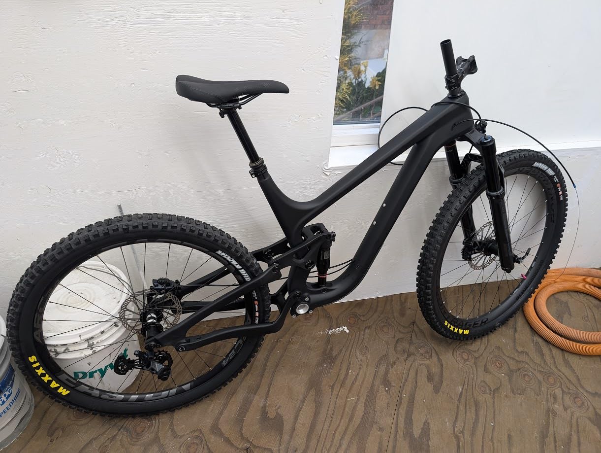 ICAN P9 29er Dual Suspension Enduro Carbon Mountain Bike Boost Frame 150mm Frame Travel 12x148mm XS/S/M/L Size customer photo 1