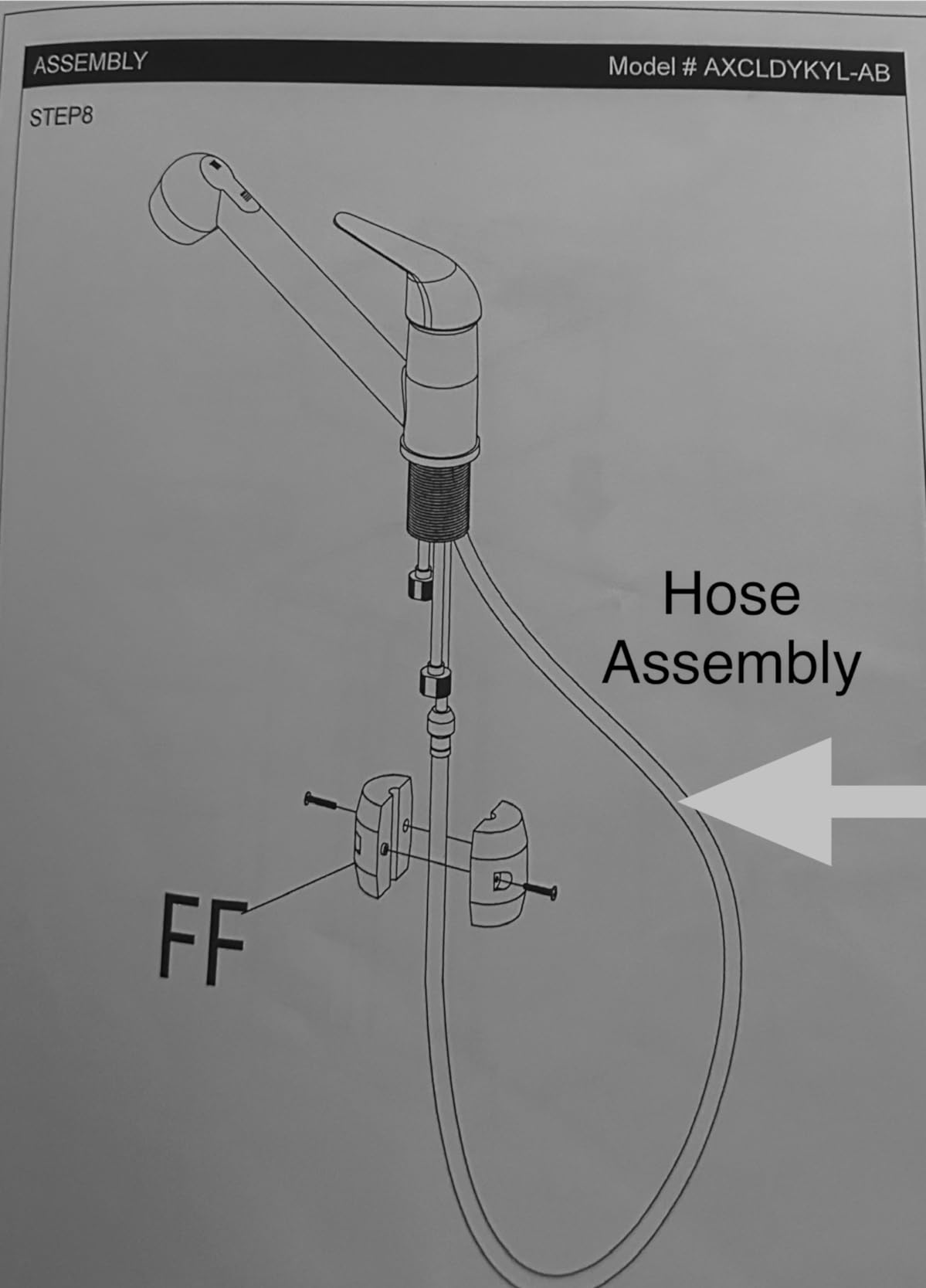 SIMPLIHOME Kyle All-in-One 24 inch Wide Utility Sink and Laundry Cabinet in Pure White Finish, Transitional ABS Sink Cabinet for Laundry Rooms with High-Arch Chrome Faucet and Pull-Out Spray customer photo 2