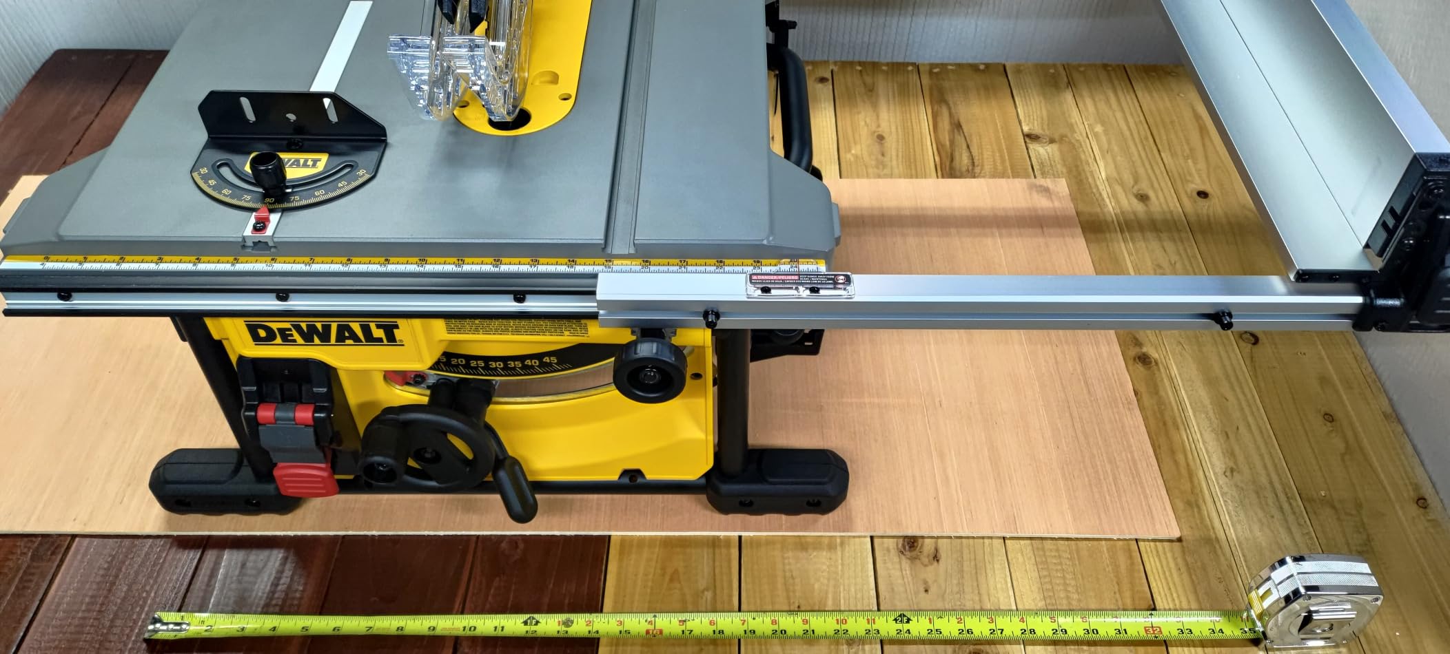 DEWALT 15 Amp 8-1/4 in. Compact Portable Jobsite Table Saw (DWE7485) customer photo 2