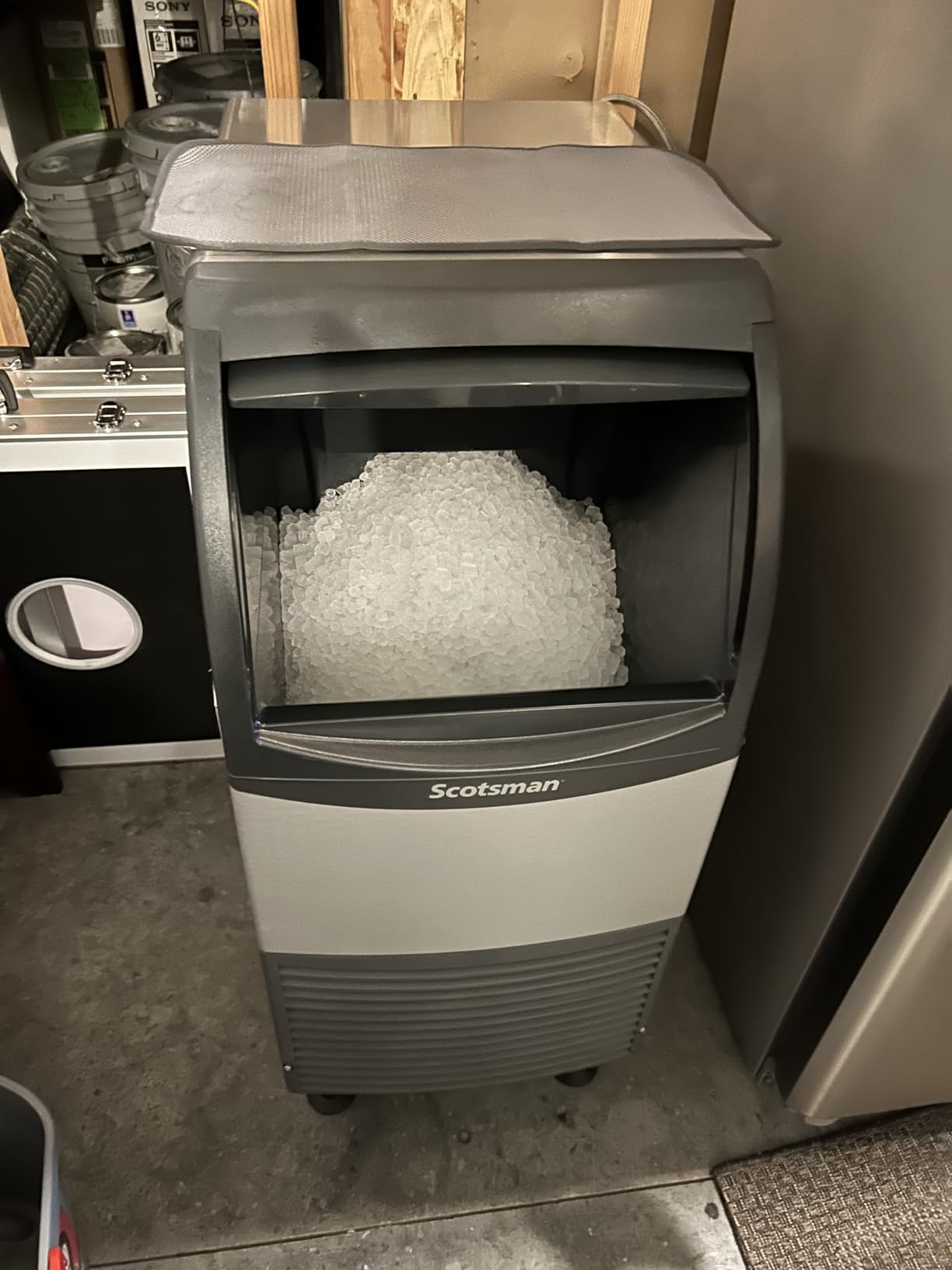 Ice-O-Matic UN0815A-1 15-Inch Air-Cooled Nugget Undercounter Ice Maker Machine with 36 lb. Storage Capacity, 79 lbs/Day, 115v, NSF customer photo 1