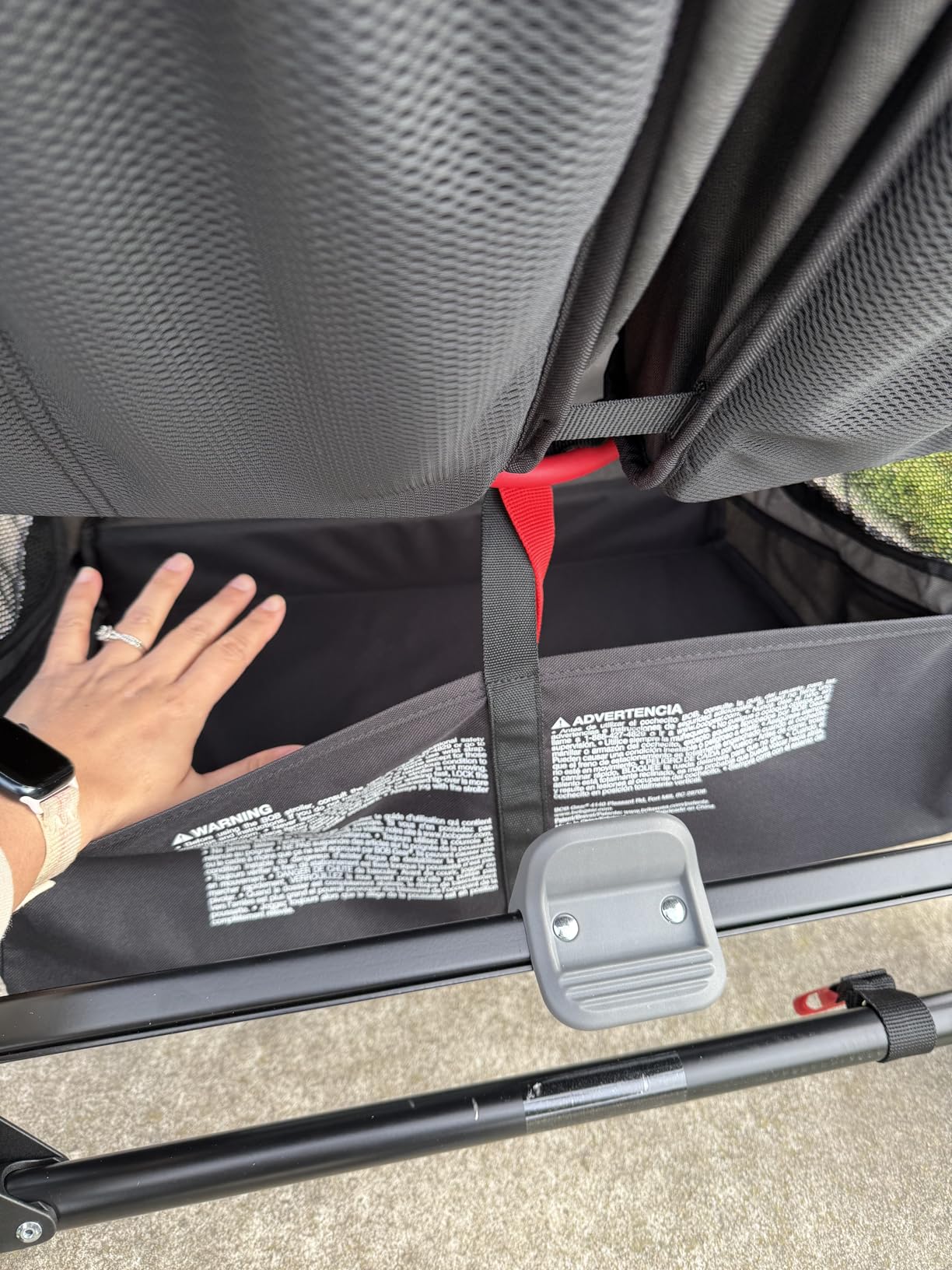 BOB Gear Revolution Flex 3.0 Duallie Jogging Stroller, Double Stroller, Graphite Black customer photo 2