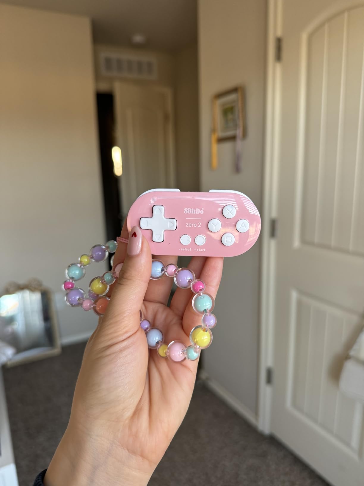 8Bitdo Zero 2 Bluetooth Key Chain Sized Mini Controller for Nintendo Switch, Windows, Android and macOS (Yellow Edition) customer photo 1