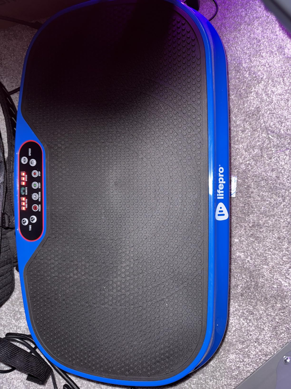 Lifepro Waver Mini Vibration Plate for Lymphatic Drainage - Whole Body Vibrating Platform Exercise Machine for Muscle Toning & Recovery with Remote & Resistance Bands, Max Load 260 lb customer photo 2