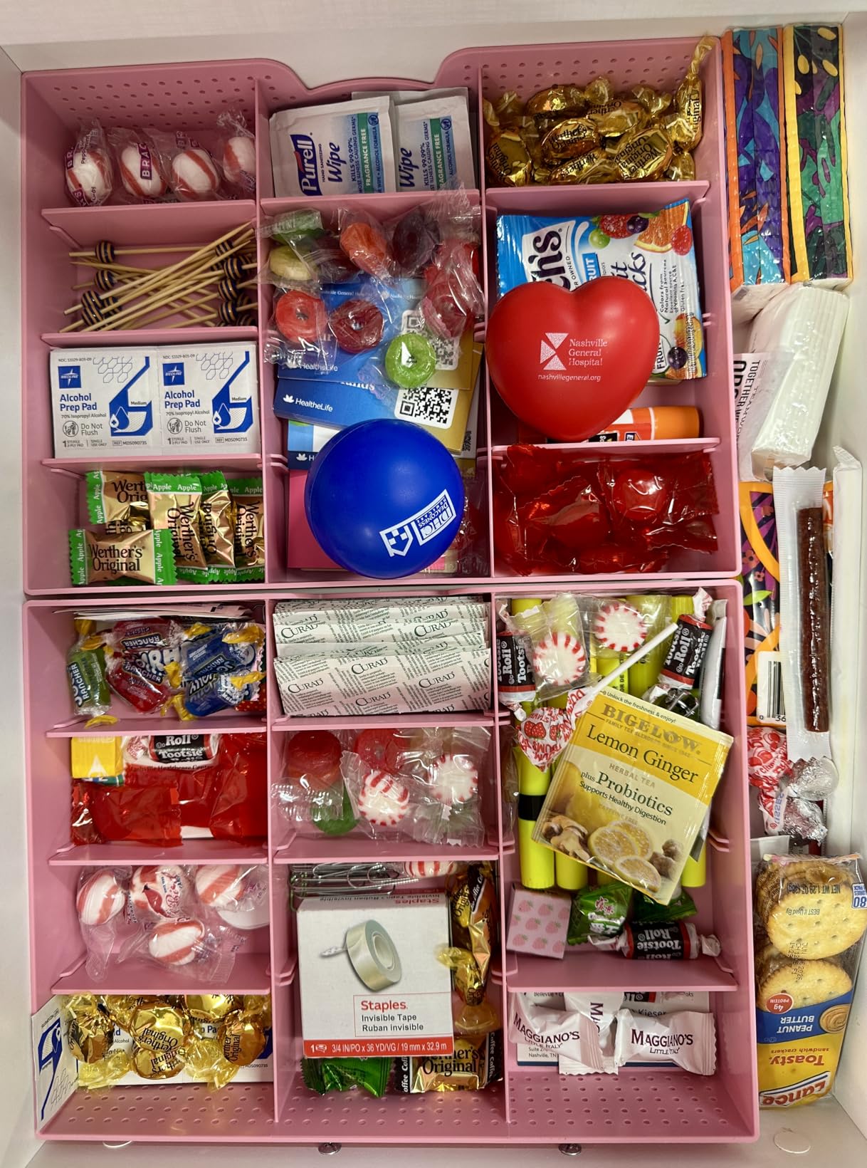 Simple Houseware Drawer Organizer Tray with 9 Adjustable Compartments, Black customer photo 1