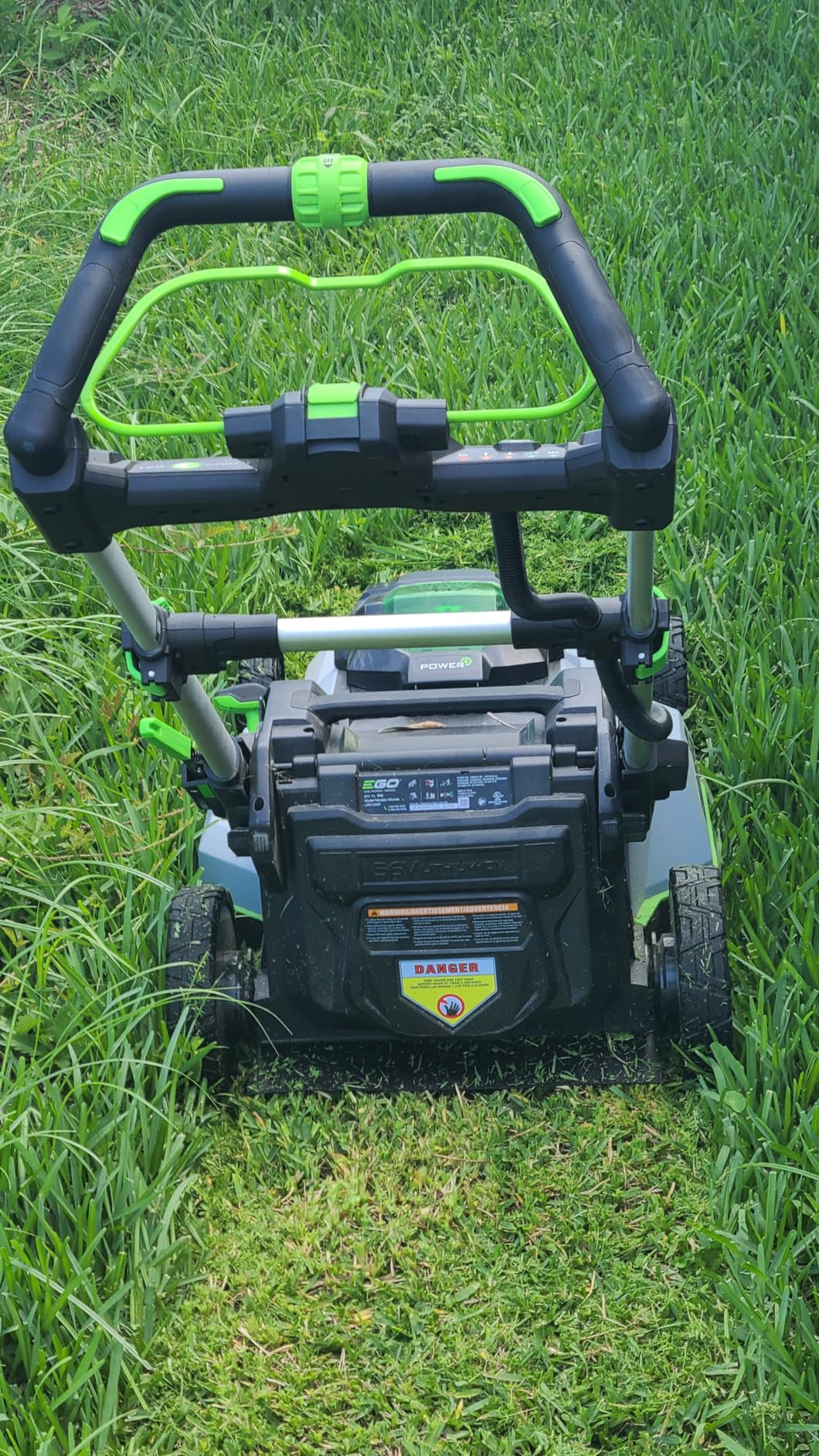 Electric Lawn Mower, Self-Propelled Cordless with Select Cut and Touch Drive, Includes 56V 7.5Ah Battery and Rapid Charger - LM2135SP customer photo 2