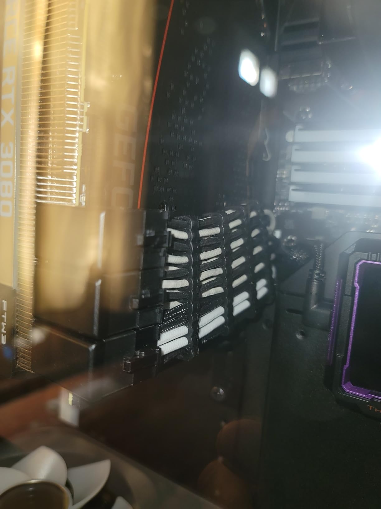 LINKUP - Combs for PSU Cable Extension | 4 x 24 P | 16 x 8 P | 4 x 6 P | Semi Clear customer photo 2