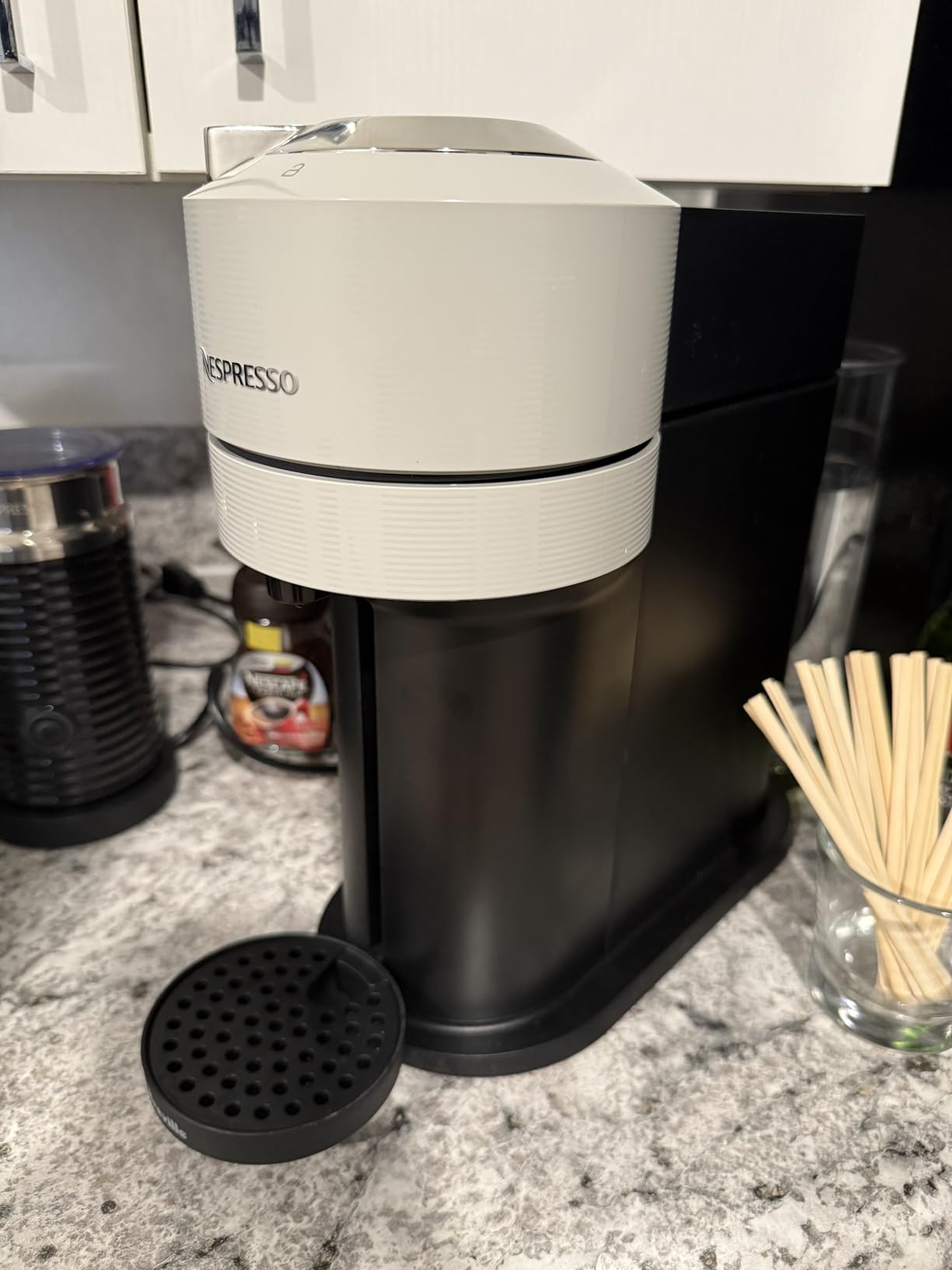 Vertuo Next Coffee and Espresso Maker by Breville, with Aeroccino Milk Frother customer photo 1