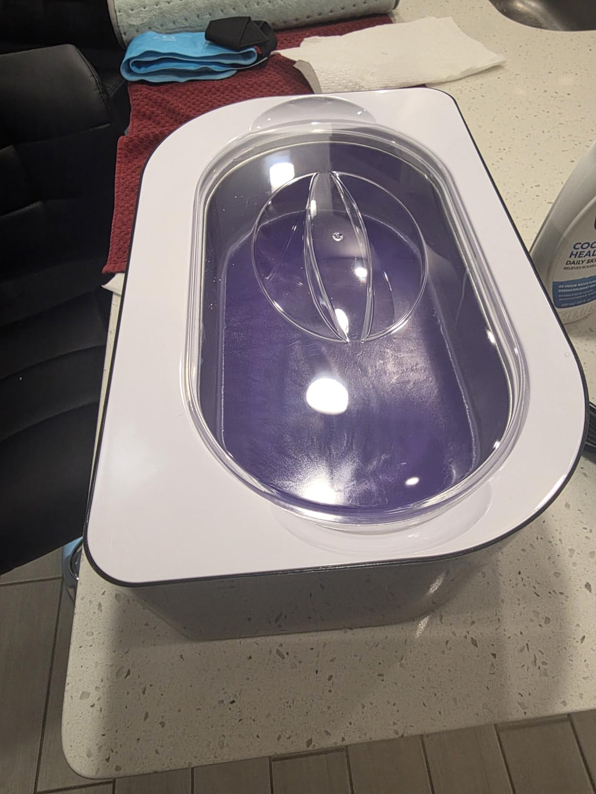Karite Paraffin Wax Bath 4000ml Paraffin Wax Warmer Moisturizing Kit with Auto-Time and Keep Warm customer photo 2