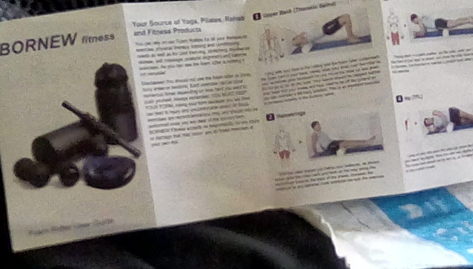 Foam Roller Set - High Density Back Roller, Muscle Roller Stick, 2 Foot Fasciitis Ball, Stretching Strap, Massager Ball for Whole Body Physical Therapy customer photo 2