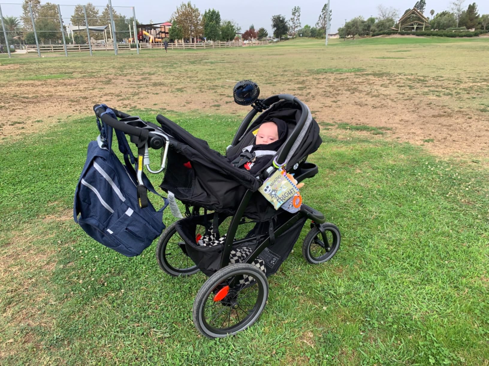 Graco FastAction Jogger LX Stroller - Drive, Convenient One-Hand Fold, ICS Compatible, Ideal for Parents on the Go customer photo 1