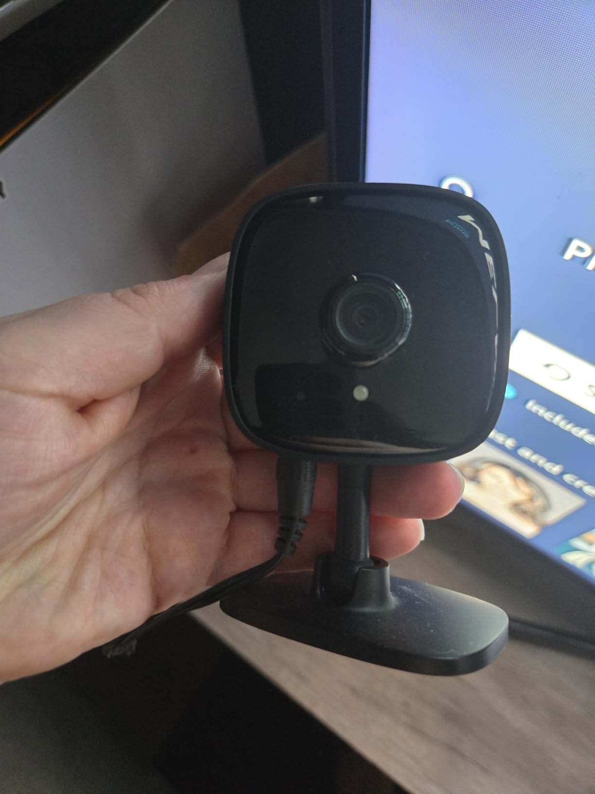 TP-Link Tapo 1080P Indoor Security Camera for Baby Monitor, Dog Camera w/Motion Detection, 2-Way Audio Siren, Night Vision, Cloud & SD Card Storage, Works w/Alexa & Google Home (Tapo C100) customer photo 1