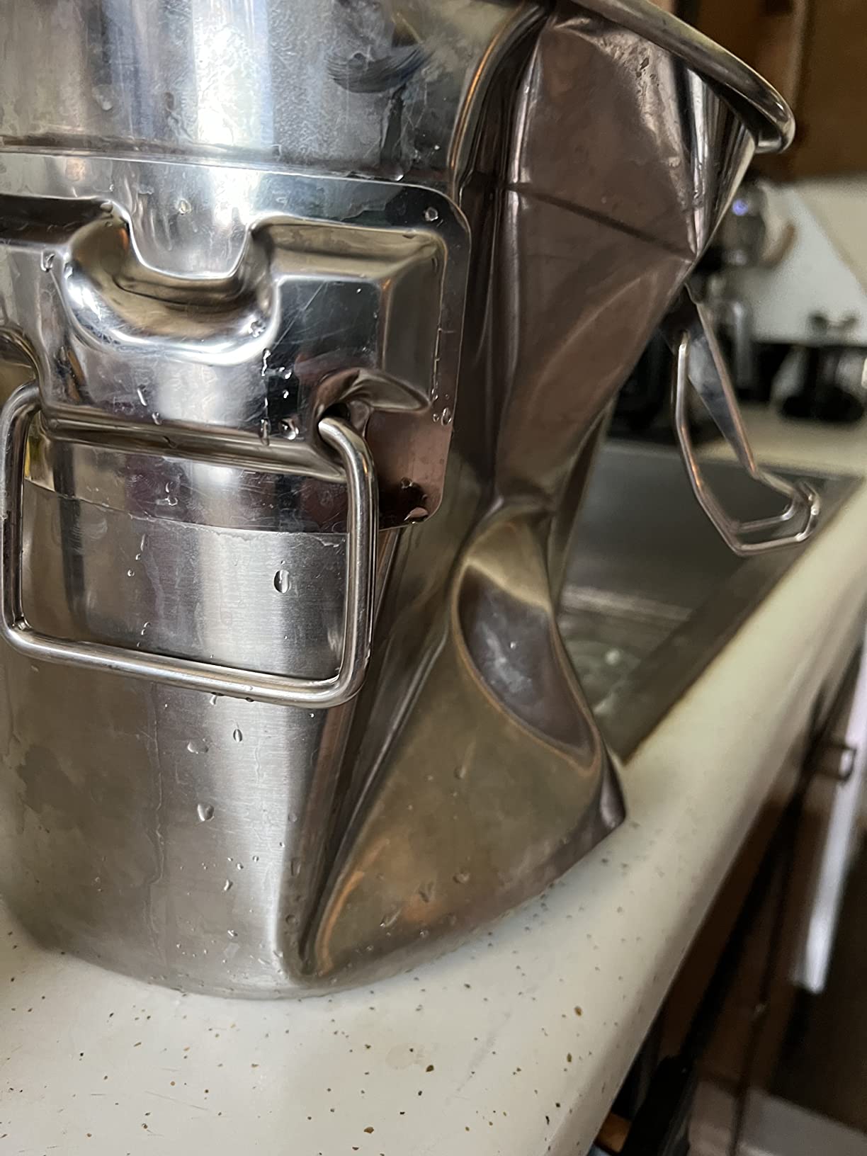 Hantop 6L Goat Milking Machine, Rechargeable Battery Powered Speed Adjustable Pulsating Vacuum Pump customer photo 2