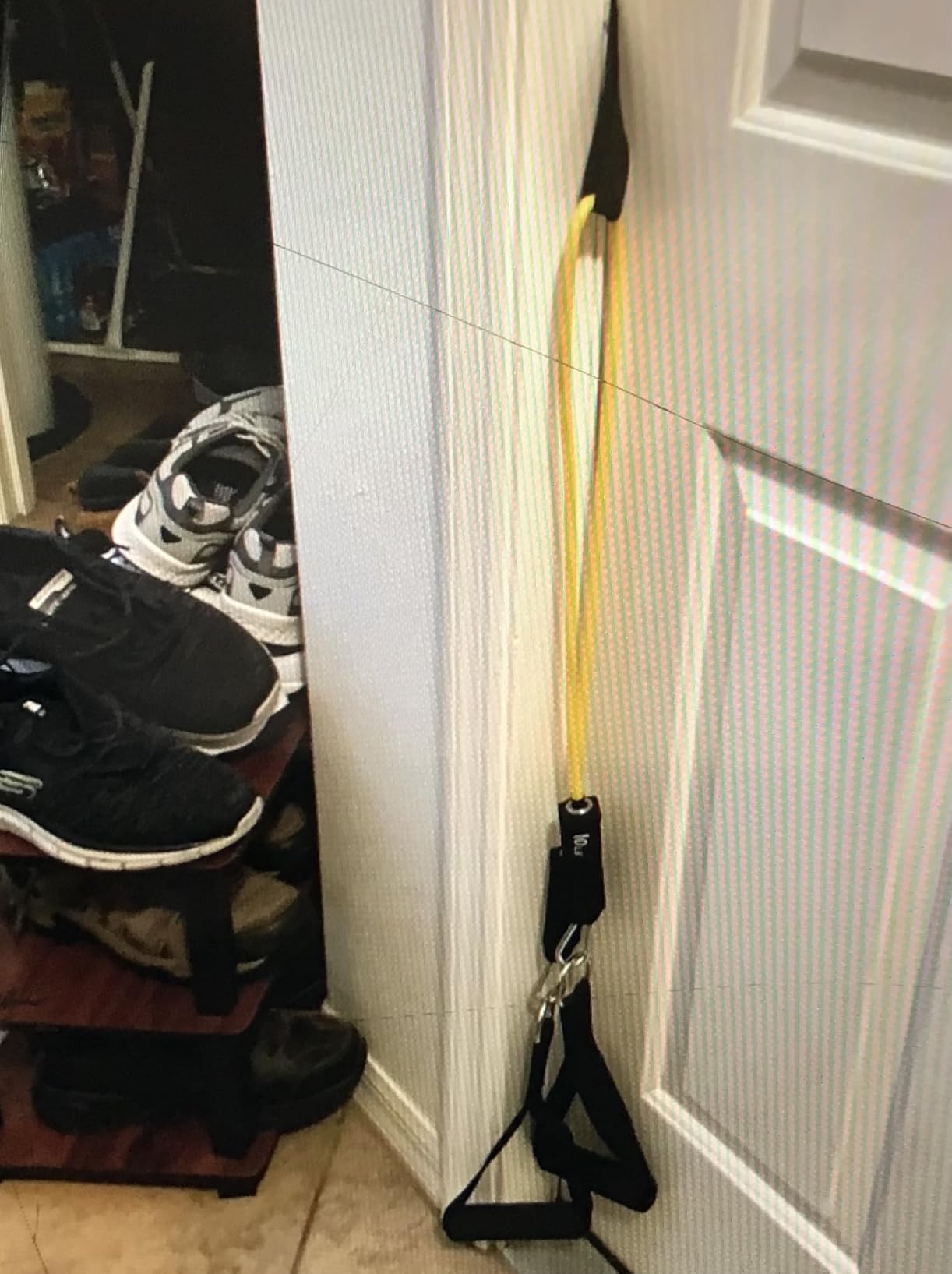 VEICK Resistance Bands, Exercise Bands, Workout Bands, Resistance Bands for Working Out with Handles for Men and Women, Exercising Bands for Fitness Weights Work Out at Home customer photo 1