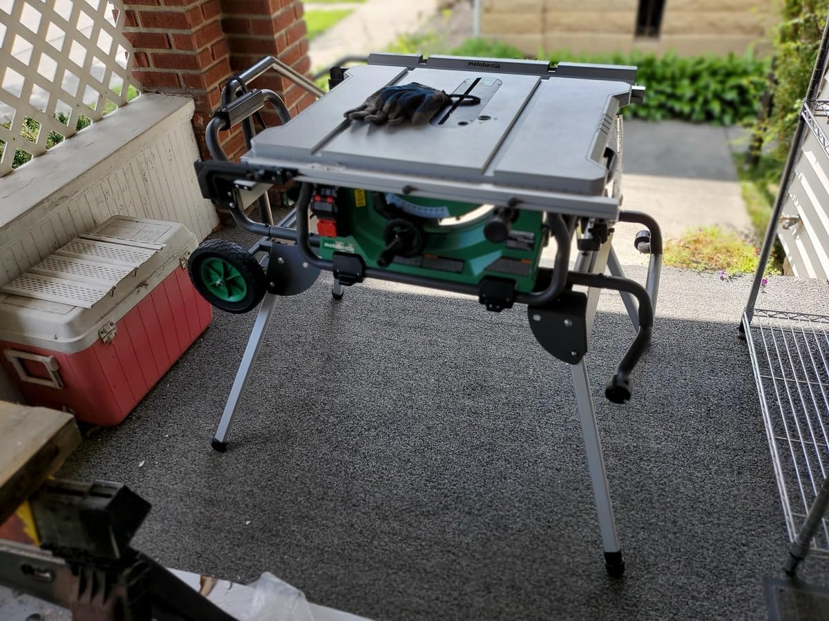 Metabo HPT 10-Inch Table Saw, 15-Amp Power Saw with Large 28 3/4
