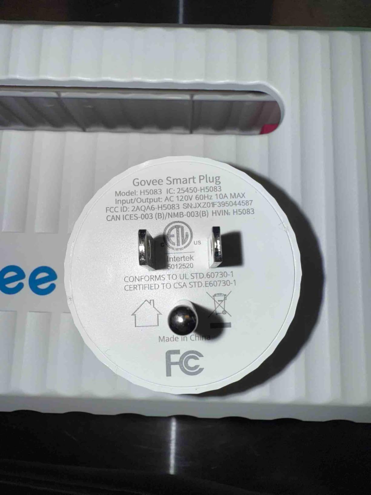 Govee Smart Plug, WiFi Plugs Work with Alexa & Google Assistant, Smart Outlet with Timer & Group Controller, WiFi Outlet for Home, No Hub Required, ETL & FCC Certified, 2.4G WiFi Only, 4 Pack customer photo 1