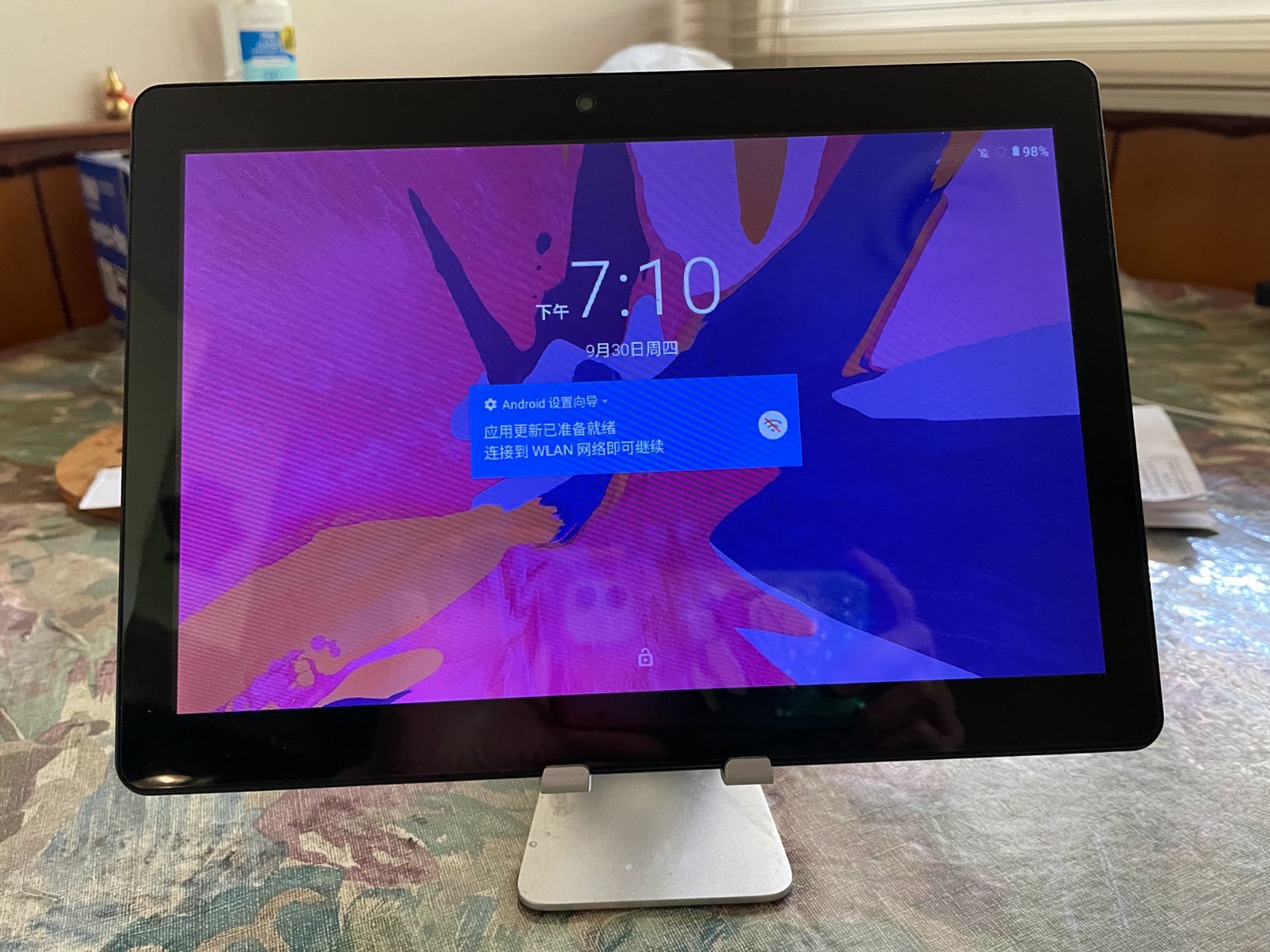 PRITOM Android Tablet 10 inch, M10, 64GB Android Tablet, 10.1 inch IPS HD Touchscreen, GPS, FM, Quad-Core Processor, Dual Camera, Wi-Fi customer photo 2