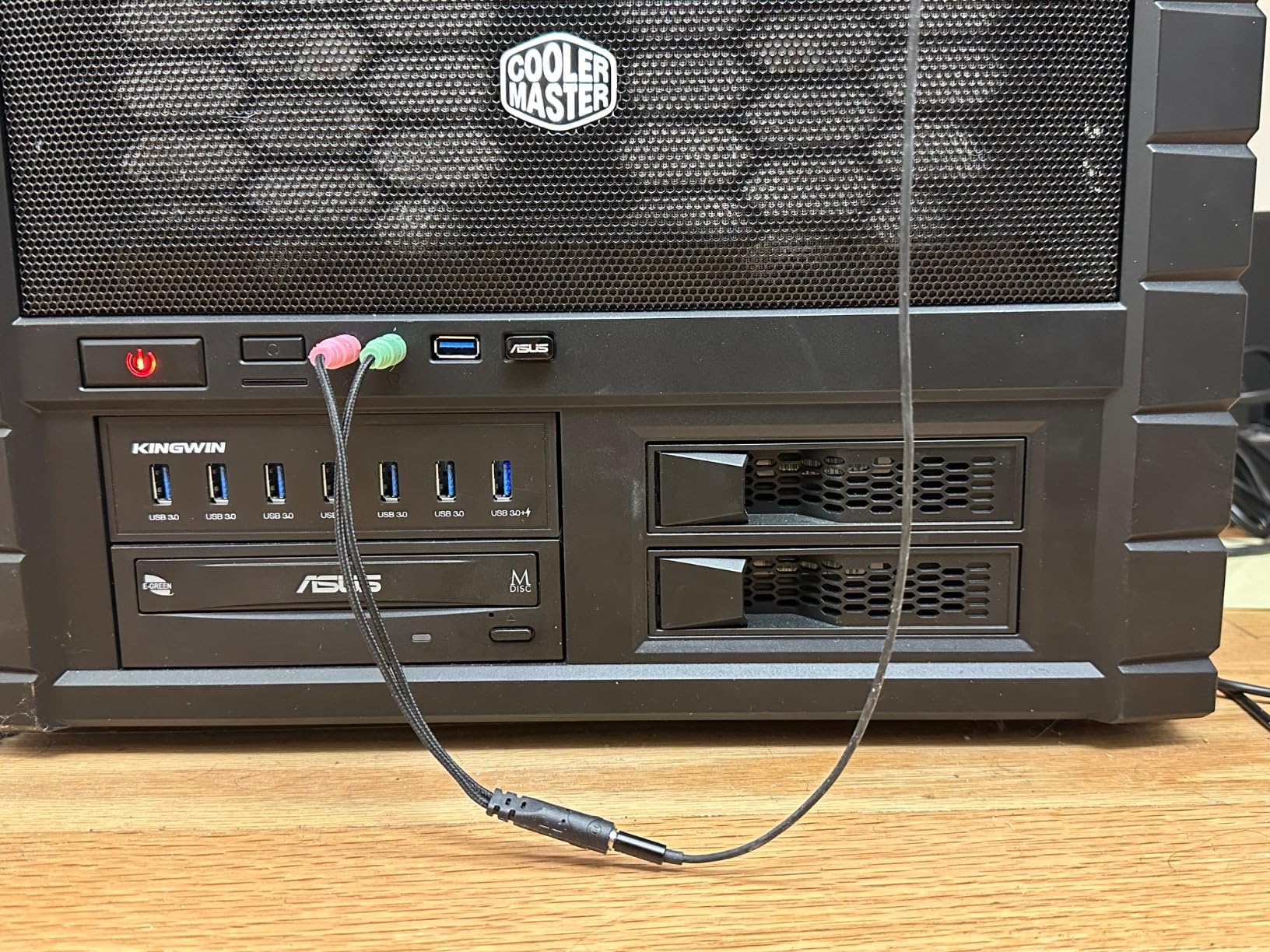 ENVEL Headset and Microphone Splitter Cable for PC Audio Jack Headphones Adapter Convertors 3.5mm Female to Dual Male for Computer Simultaneously Y Splitter customer photo 1