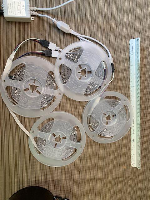 Tenmiro 65.6ft Led Strip Lights, Ultra Long RGB Color Changing LED Light Strips Kit with 44 Keys Ir Remote Led Lights for Bedroom, Kitchen, Home Decoration customer photo 1