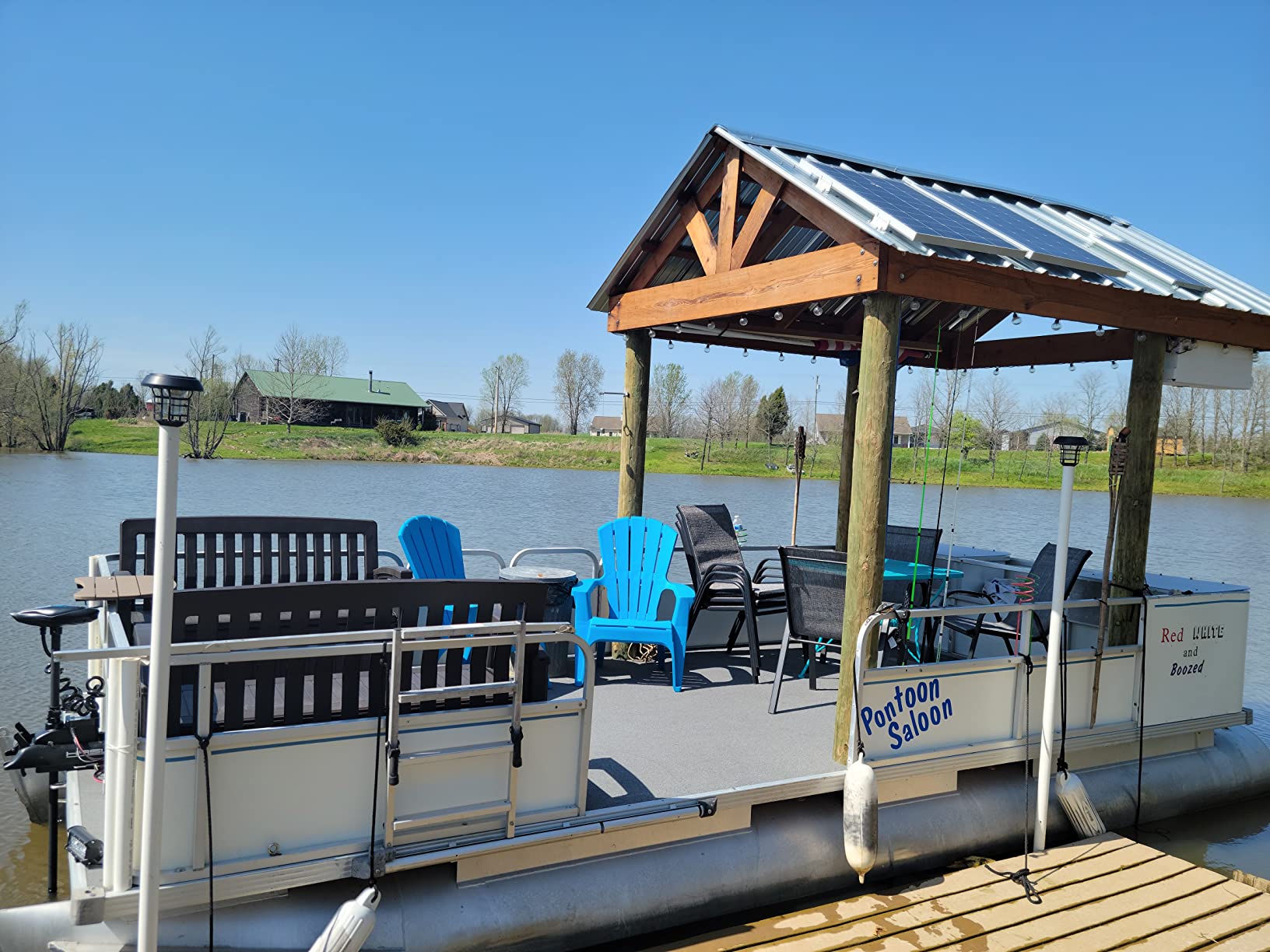 AQUOS Haswing CaymanB Bow Mount Trolling Motor with Wireless Remote & Wireless Foot Control, Quick-Release- 80 Lb. Thrust, 54 in. Shaft, Saltwater & Freshwater customer photo 2