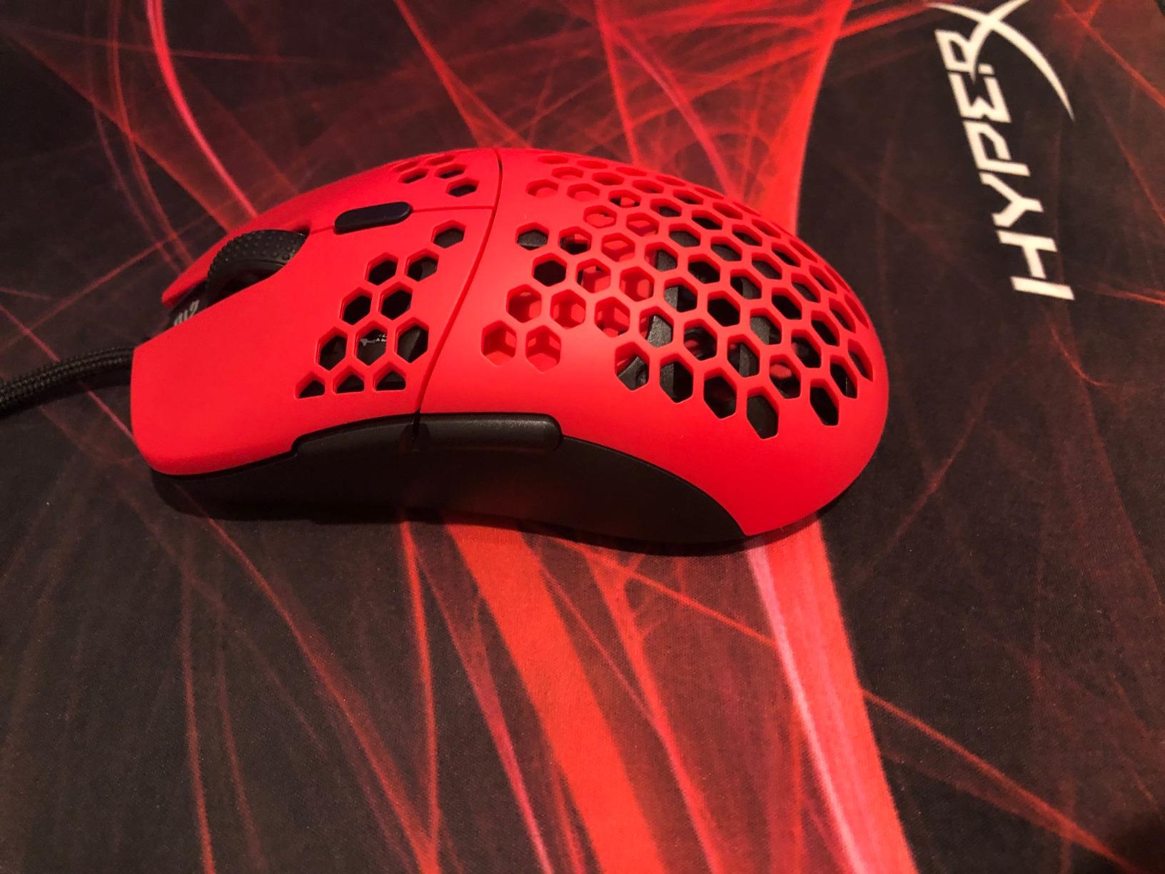 G-Wolves Hati HTM/HT-M Medium 56g Ultra Lightweight Honeycomb Wired Gaming Mouse, PixArt 3389 Sensor 16000 DPI customer photo 1