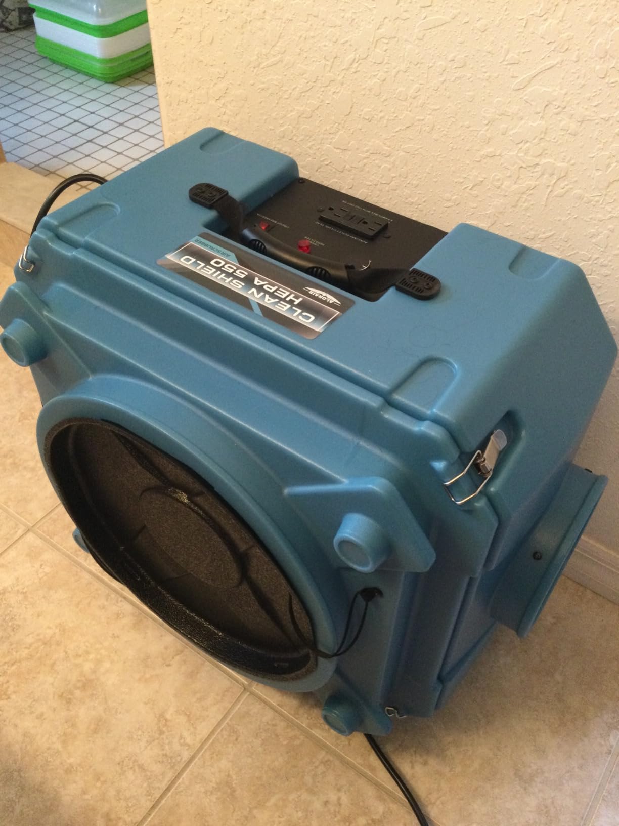 ALORAIR PureAiro HEPA Max 870 Air Scrubber 3-Stage Filtration, Negative Machine Air Scrubber | Professional Water Damage Restoration for Air Cleaner | up to 550 CFM customer photo 1