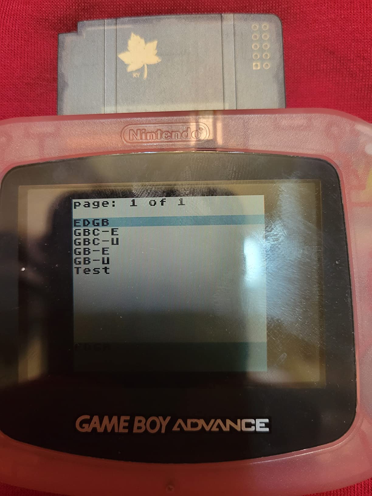 EXIGENT Gameboy Color Flash Cartridge EDGB GBC GB + 8gb SDcard customer photo 1