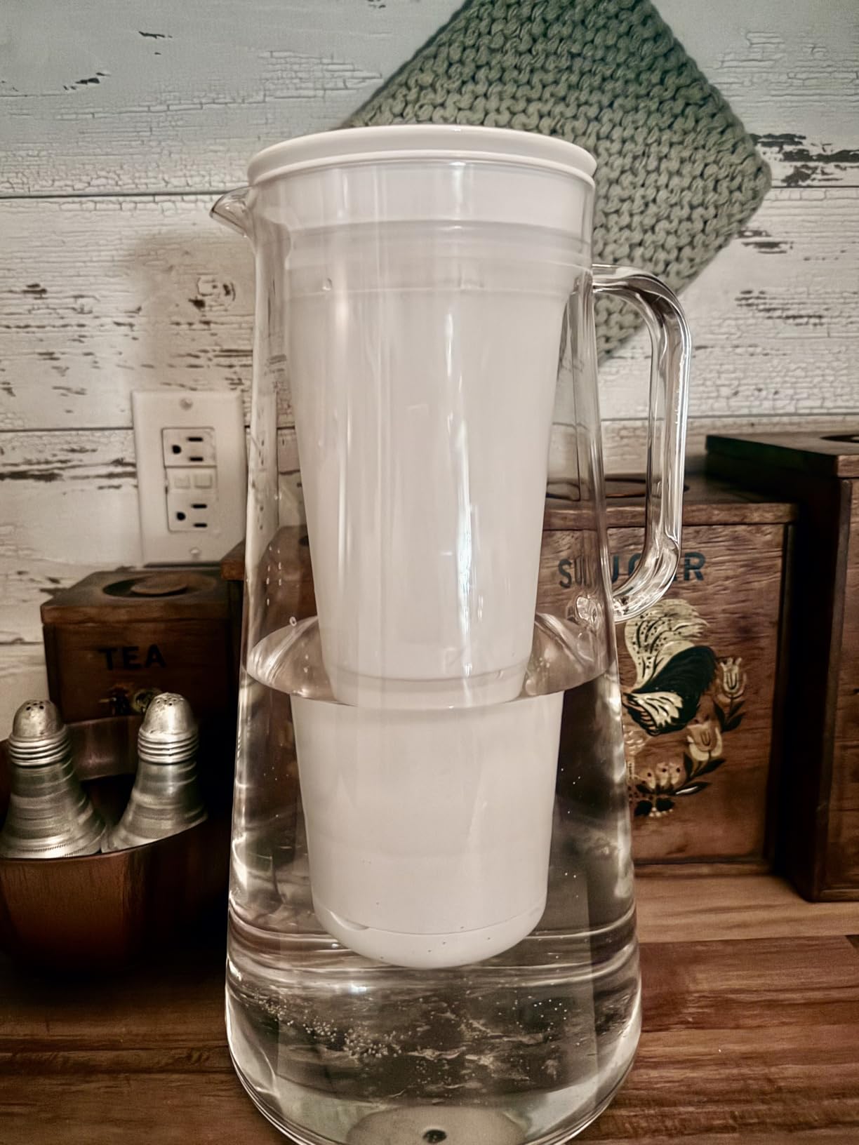 LifeStraw Home - Water Filter Pitcher, 10-Cup, White, BPA Free Designed for Everyday Protection Against Bacteria, parasites, microplastics, Lead, Mercury, PFAS and a Variety of Chemicals customer photo 2