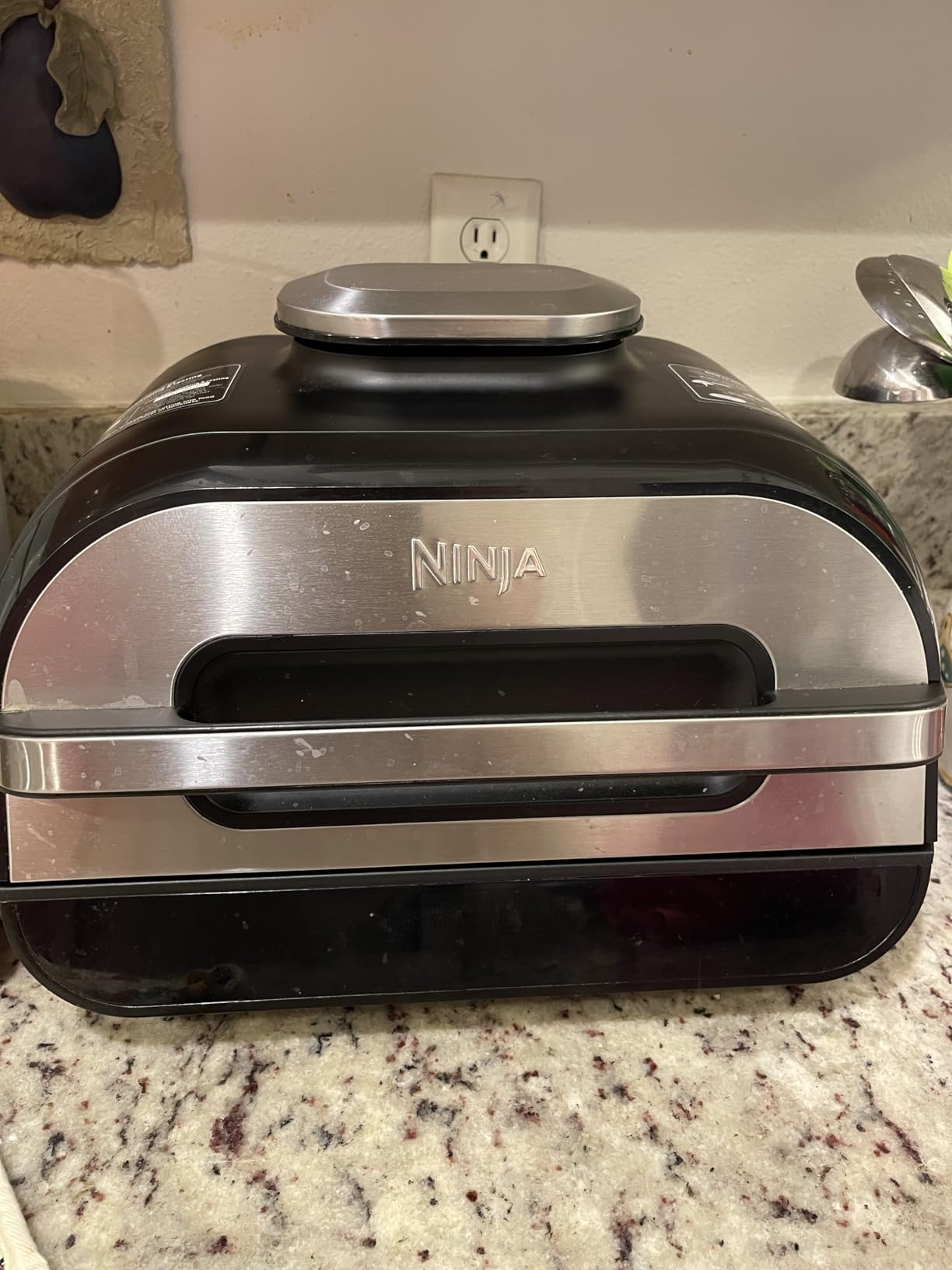 Ninja Indoor Grill and Air Fryer Foodi Smart XL 6-in-1 Grill, Air Fry, Roast, Bake, Broil, Dehydrate, Black/Silver FG551 customer photo 1