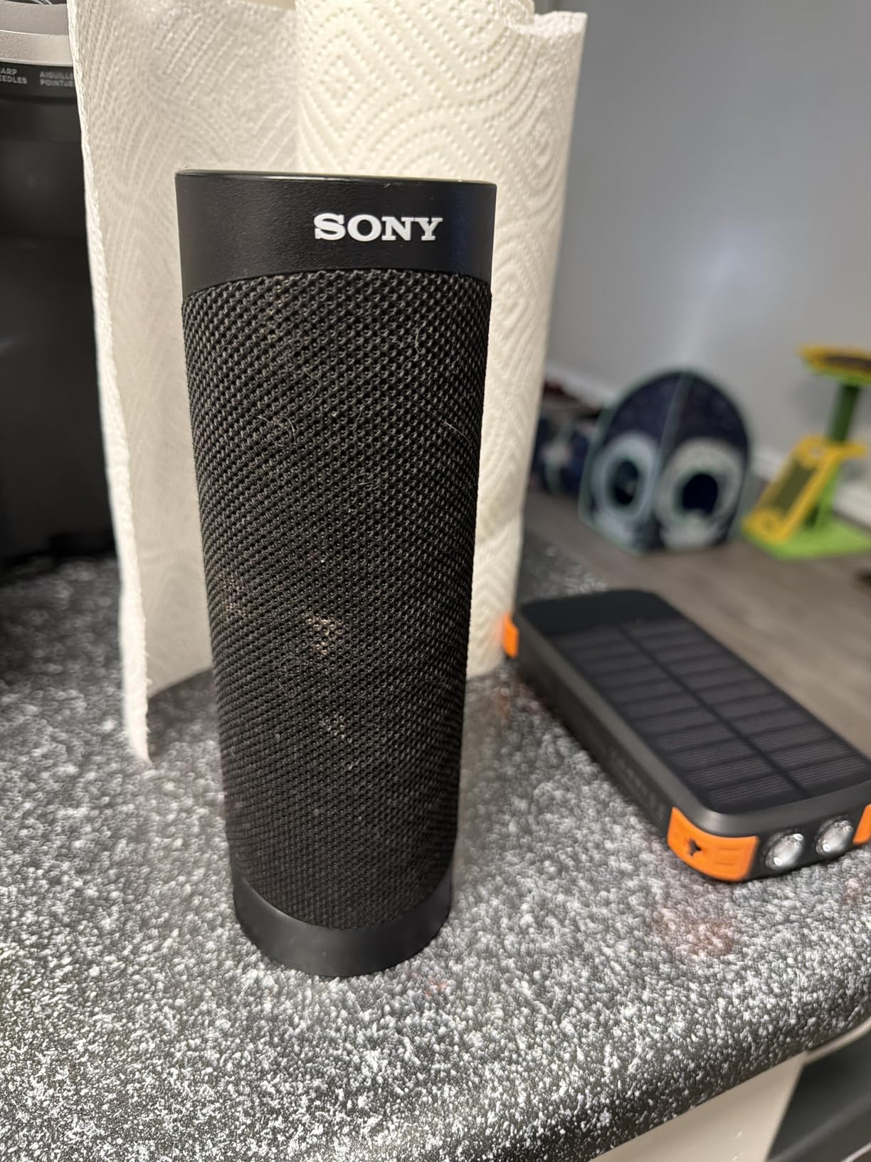 Sony SRS-XB23 - Super-Portable, Powerful and Durable, Waterproof, Wireless Bluetooth Speaker with Extra BASS - Black customer photo 2