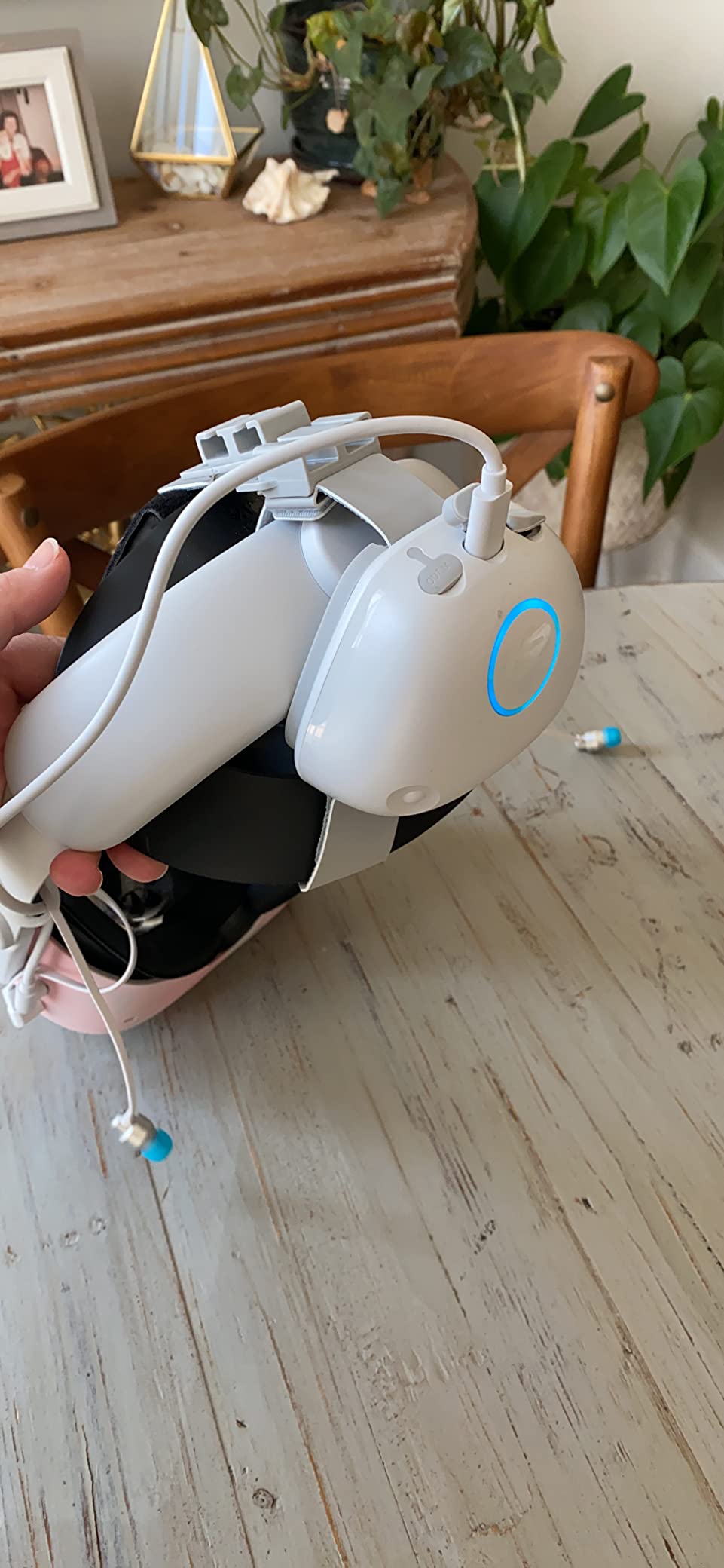 Rebuff Reality VR Power for Meta Quest 3s, Quest 3, and Quest 2- VR Headsets Battery Pack with10,000 mAh Battery- Extended 8+ Hrs of Playtime, Counter Balance with Improved Comfort customer photo 1