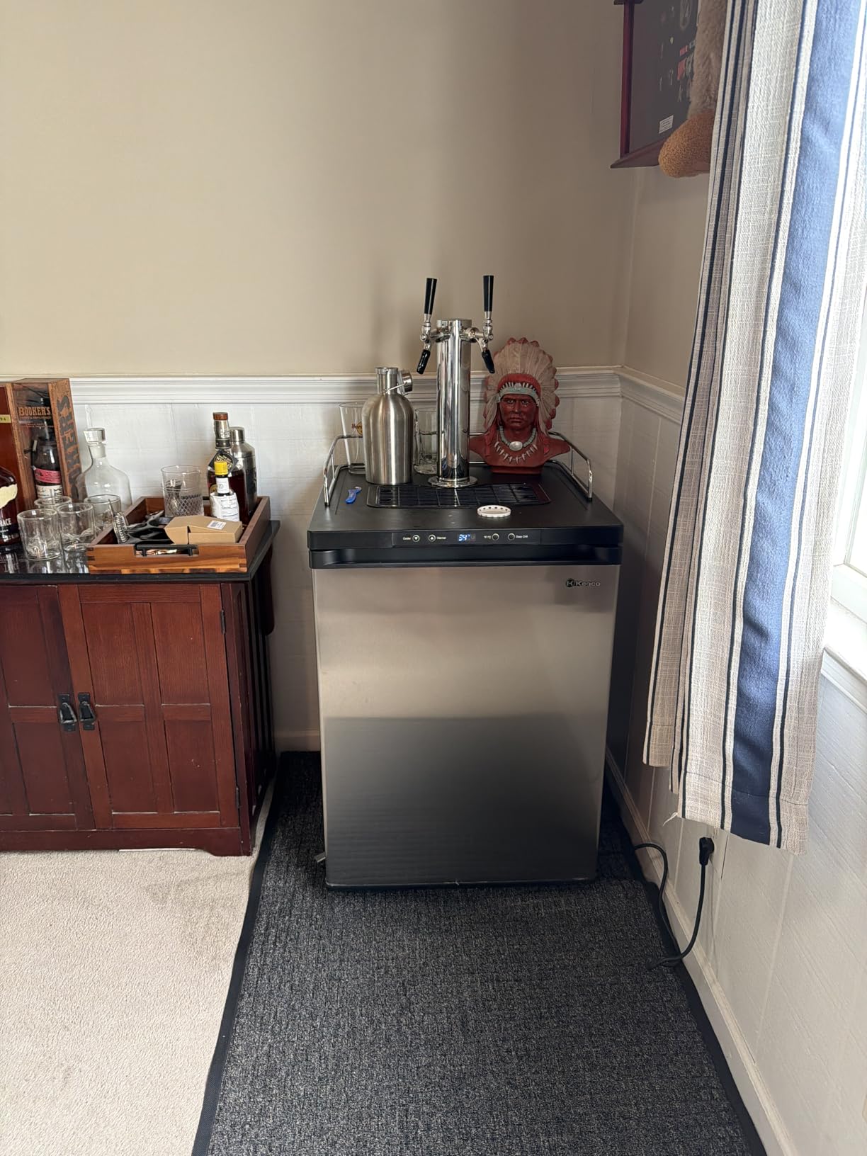 Kegco 3PK309SS-2 24 Dual-Tap Stainless Steel Digital Kegerator - Deep Chill Function, Converts to Fridge customer photo 2