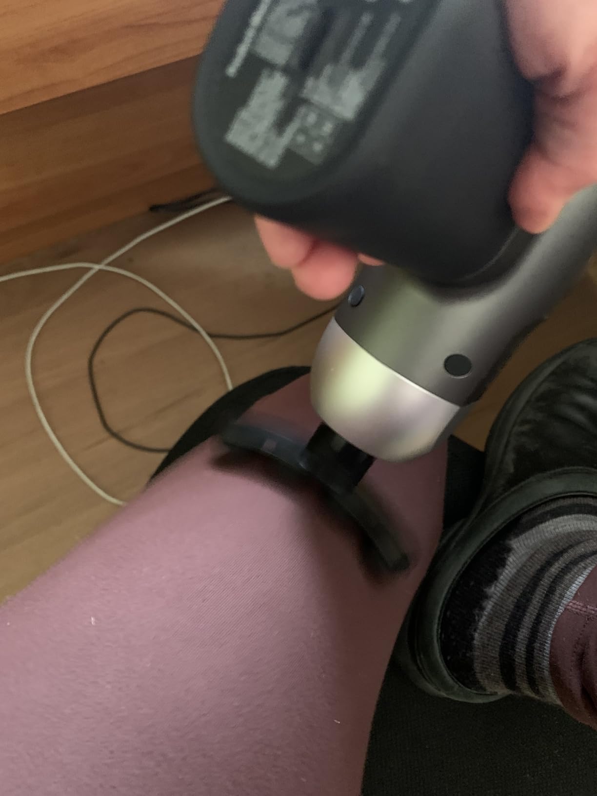 BOB AND BRAD C2 Massage Gun, FSA Eligible & HSA Approved Deep Tissue Percussion Massager Gun, Muscle Massager with 5 Speeds and 5 Heads, Electric Back Massagers for Professional Athletes Home Gym customer photo 1