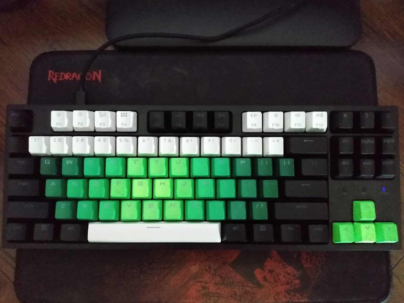 Keychron C1 Wired Mechanical Keyboard TKL, RGB Backlit with Double-Shot ABS Keycaps, 87 Keys Hot-Swappable Pre-lubed Tactile Switch Compatible with Mac Windows customer photo 2