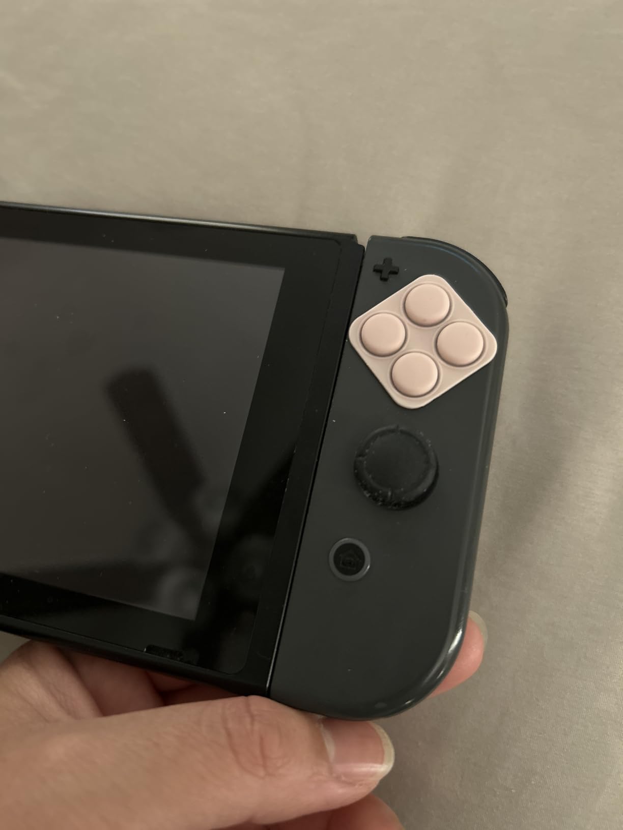 Ferkurn Joystick Replacement Cap Thumb Grip for Switch OLED & Switch Lite, Joystick Grip Button Stick Cover 3D Analog Cap Skin Replacement Part Repair Kit Accessories, 8 PCS customer photo 2