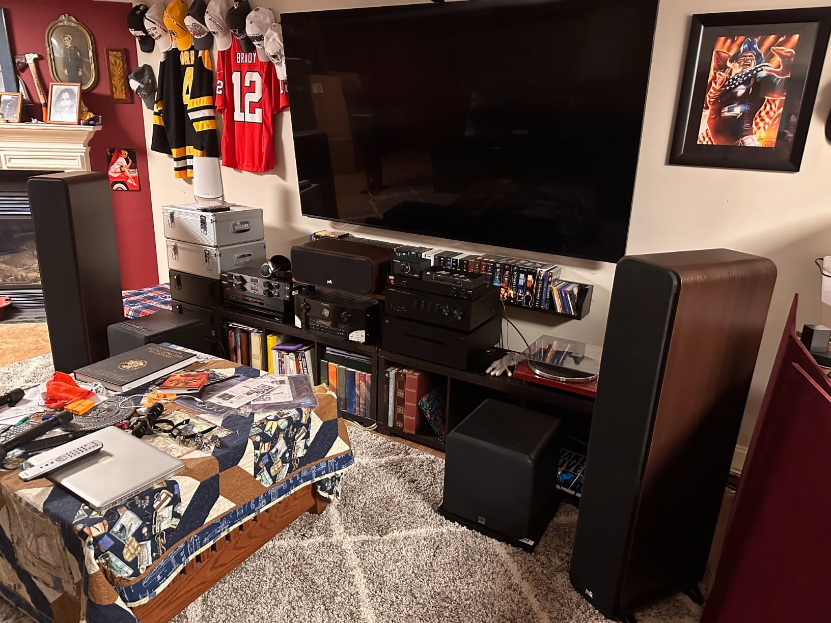 Marantz SR8015 11.2 Channel (140 Watt x 11) 8K Ultra HD AV Receiver with 3D Audio HEOS Built-in and Voice Control customer photo 1