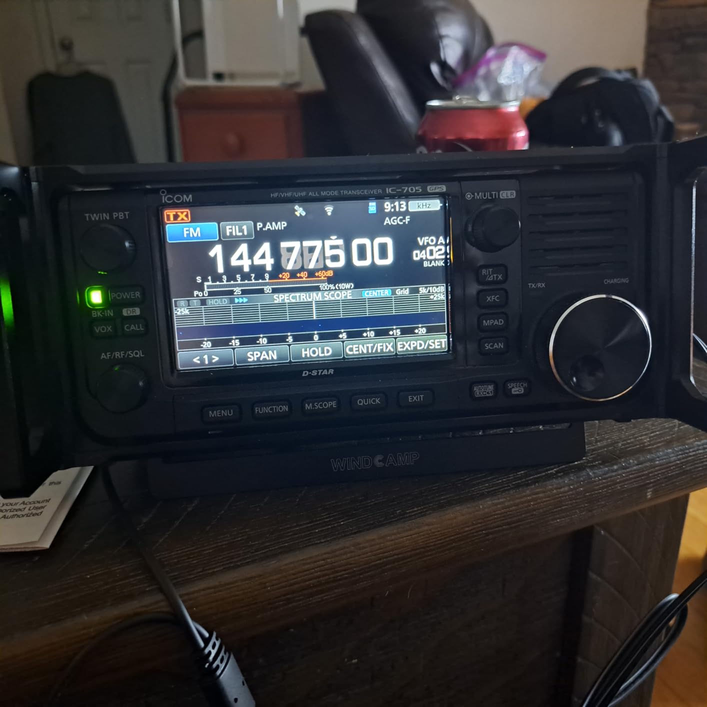 Icom IC-705 HF/VHF/UHF All Mode Portable QRP 5W/10W Transceiver customer photo 1