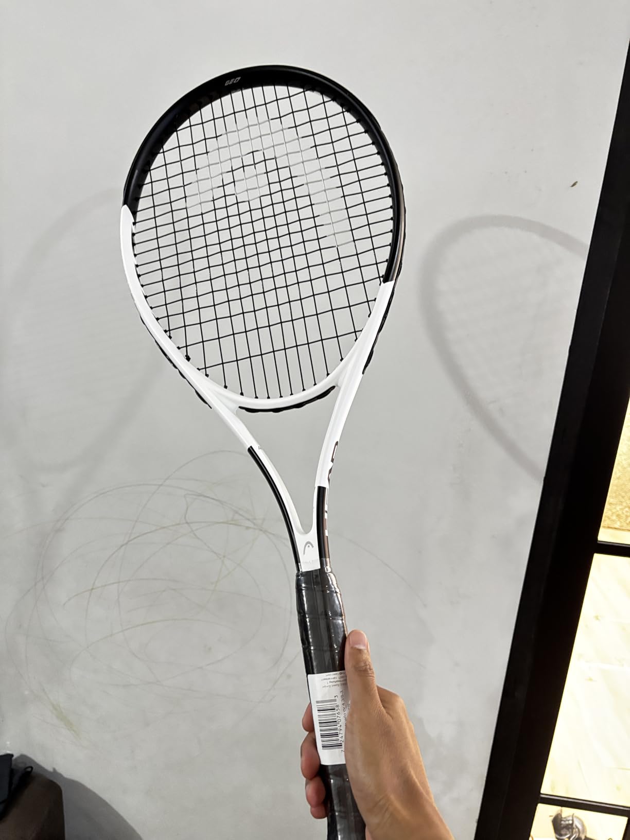 HEAD Geo Speed Adult Tennis Racket - Pre-Strung Light Balance 27.5 Inch Racquet customer photo 1