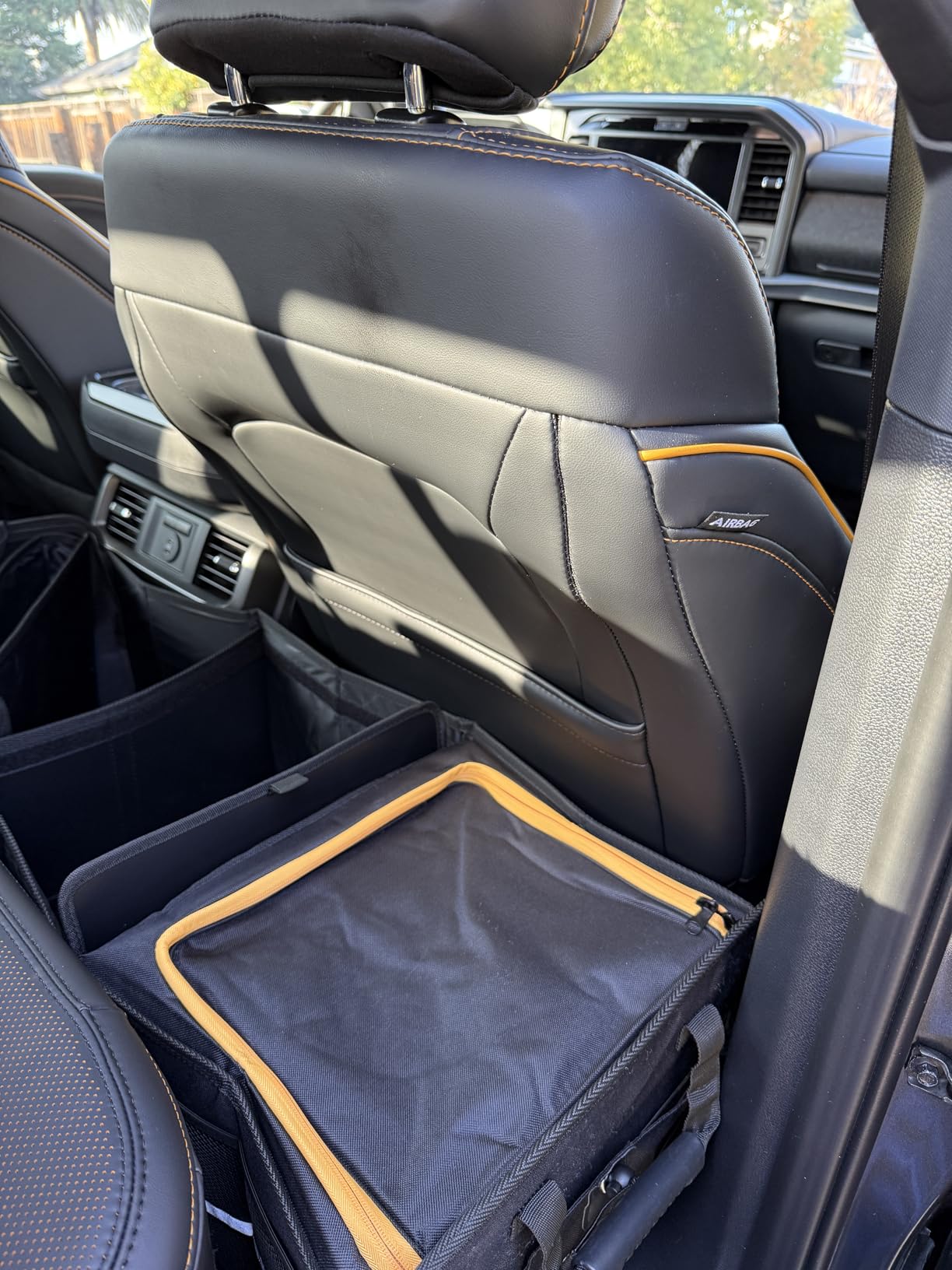 HEYTRIP Large Trunk Organizer With Built-in Leakproof Cooler Bag, 2 Tie-Down Straps, 4 Removable Dividers, Foldable Cover, Built with 2mm PE Board customer photo 1