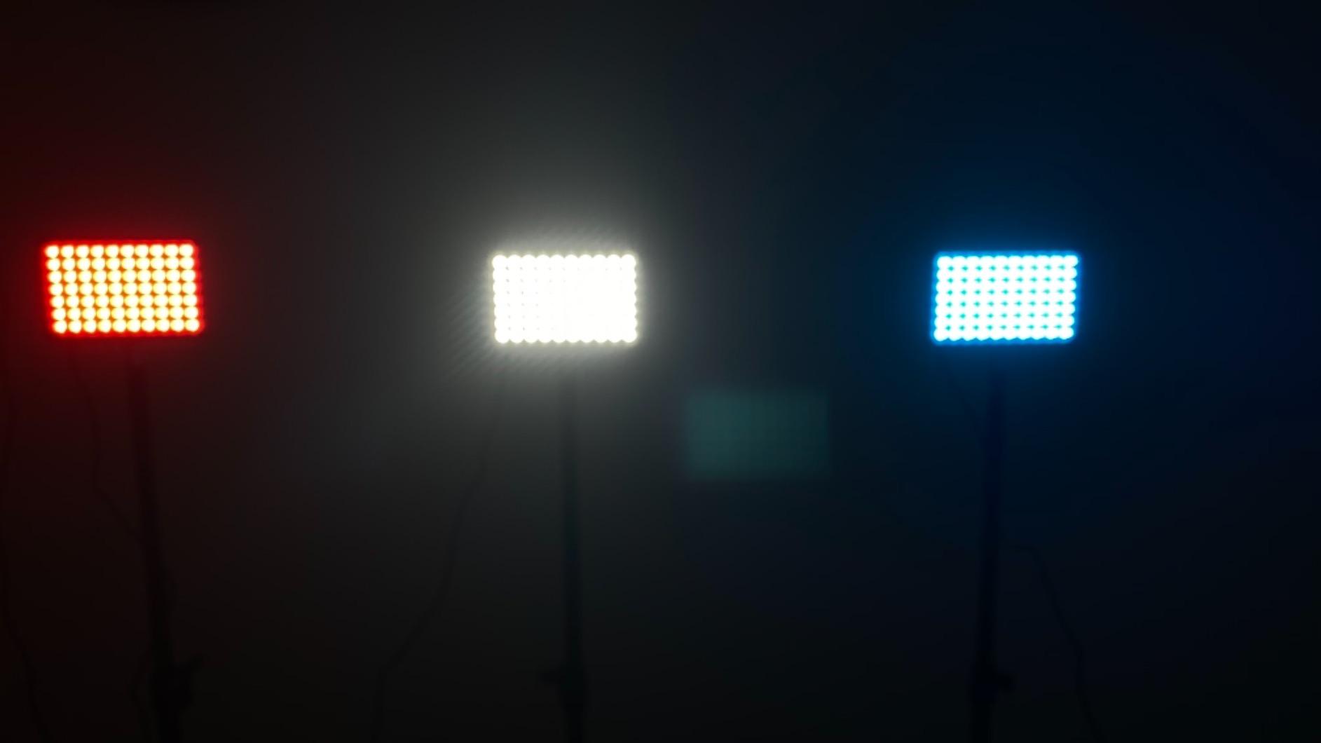 3 Packs 70 LED Video Light with Adjustable Tripod Stand/Color Filters, Obeamiu 5600K USB Studio Lighting Kit for Tablet/Low Angle Shooting, Collection Portrait YouTube Photography customer photo 2