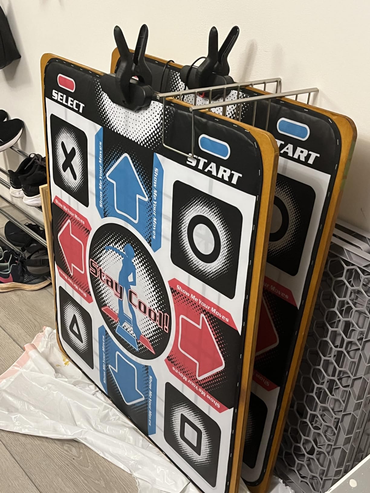 AVIUDHE Dance Pad, Dancing Mat for Dance Dance Revolution (DDR) Non-Slip Sensitive USB Dance Blanket for PC Laptop Video Game customer photo 1