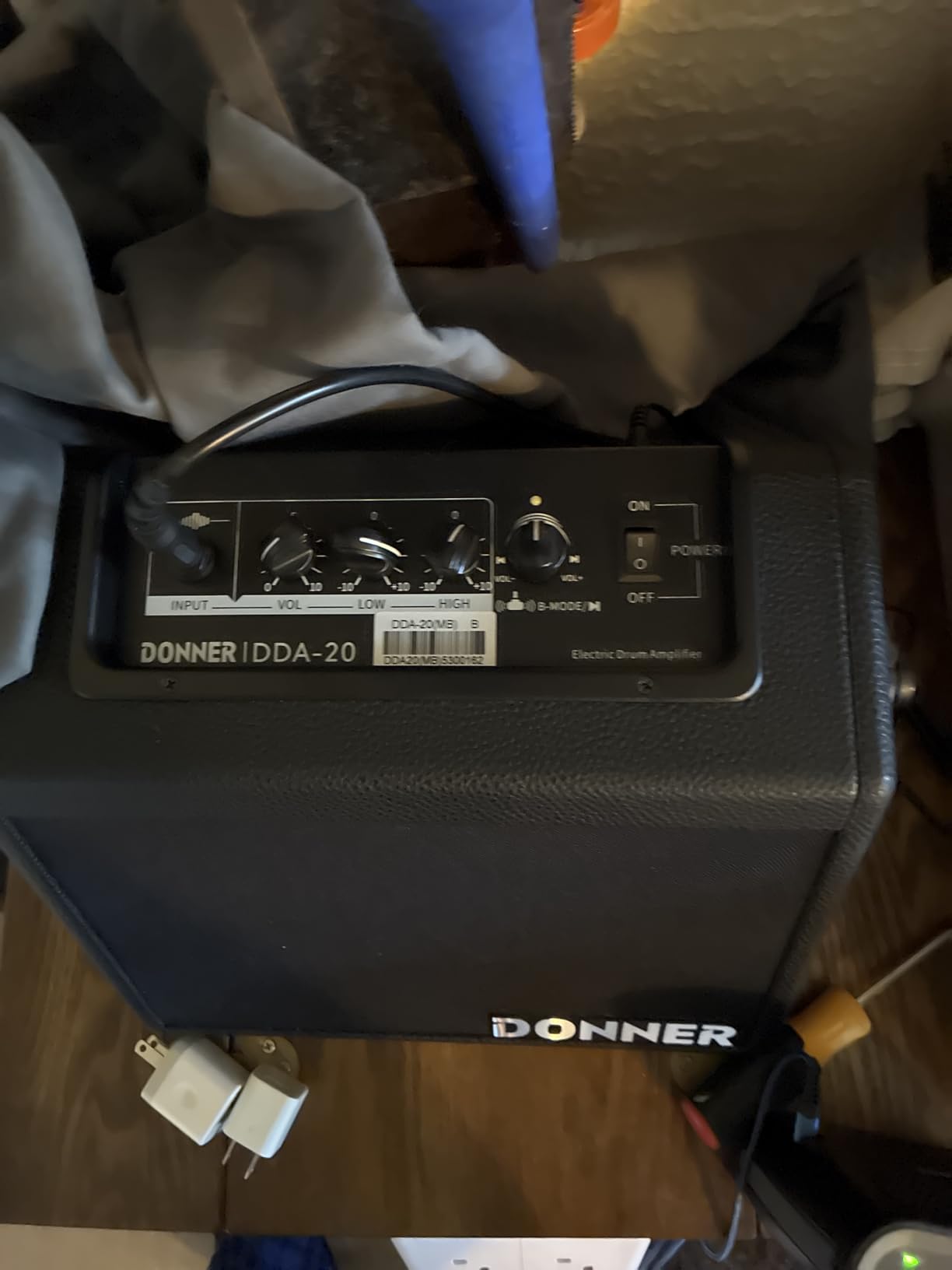 Donner DED-200 Electric Drum Sets with Quiet Mesh Drum Pads, 2 Cymbals w/Choke, 31 Kits and 450+ Sounds, Throne, Headphones, Sticks, USB MIDI, Melodics Lessons (5 Pads, 3 Cymbals) customer photo 2