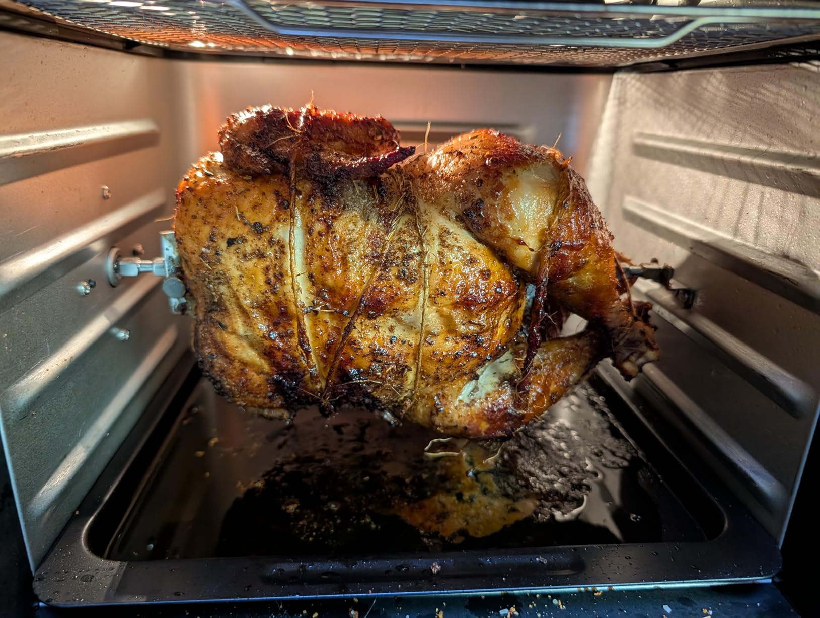 CHEFMAN Multifunctional Digital Air Fryer+ Rotisserie, Dehydrator, Convection Oven, 17 Touch Screen Presets, XL 10L Family Size, Black customer photo 2