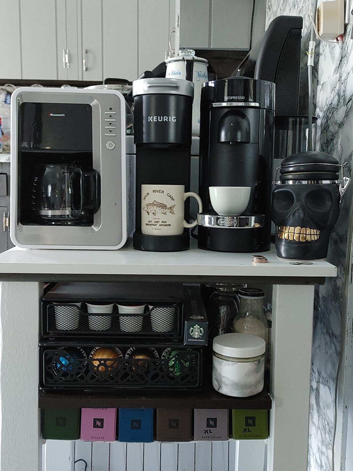 K-Mini Coffee Maker, Single Serve K-Cup Pod Coffee Brewer, Black with McCafe Classic Collection Variety Pack K-Cup Coffee Pods, 40 Count customer photo 2