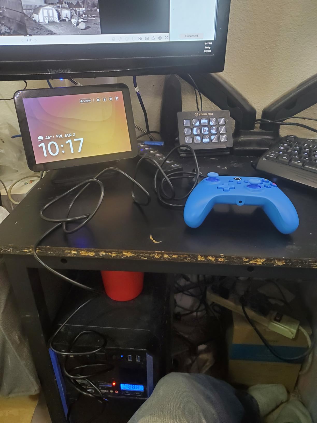 PowerA Wired Controller for Xbox Series X|S - Black, gamepad, wired video game controller, gaming controller, works with Xbox One and Windows 10/11 customer photo 1