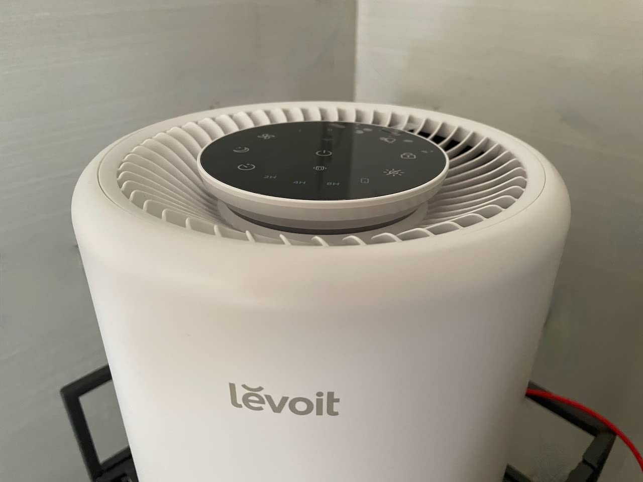 LEVOIT Air Purifier for Home Bedroom Dorm Room, Smart & Voice Control, AHAM Verifide, 3-in-1 Filter With HEPA Sleep Mode, for Pollen, Pollutants, Smoke, Dander, Dust, Core 200S-P, White customer photo 1