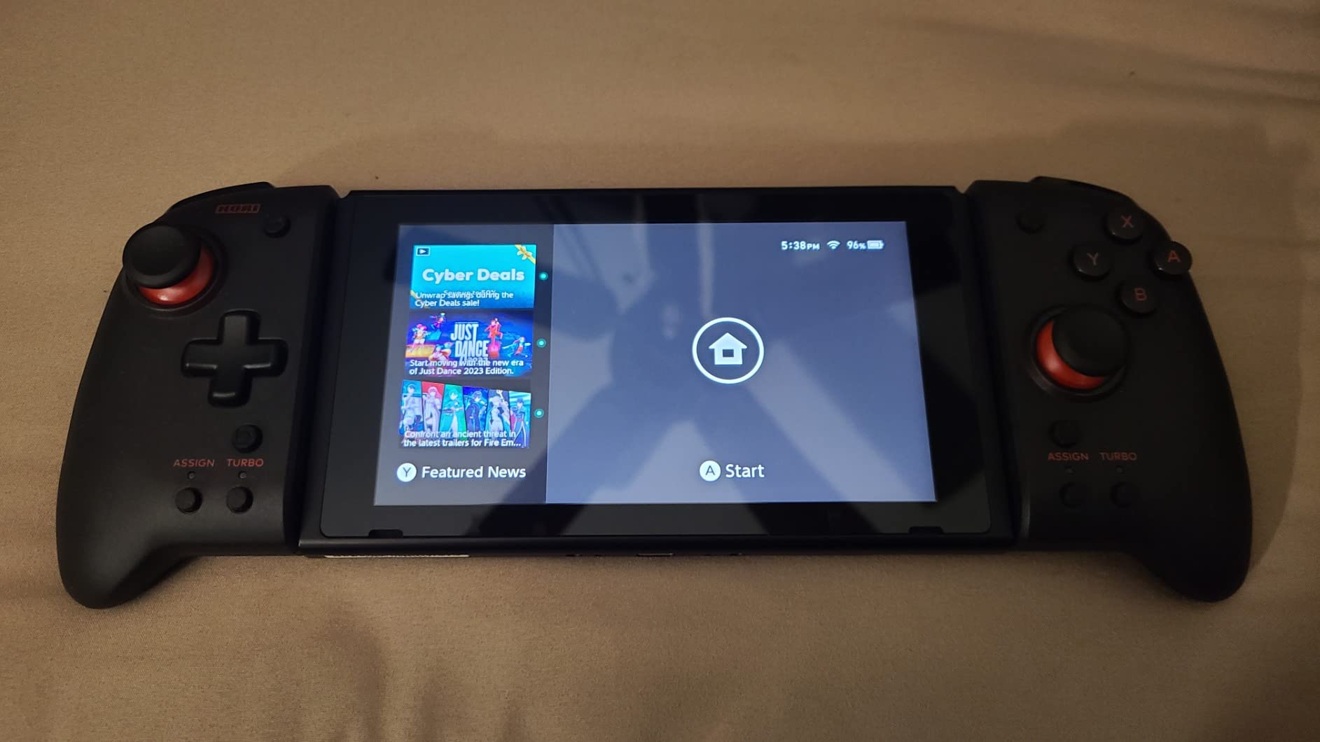 Hori Nintendo Switch Split Pad Pro (Black) Ergonomic Controller for Handheld Mode - Officially Licensed By Nintendo customer photo 2