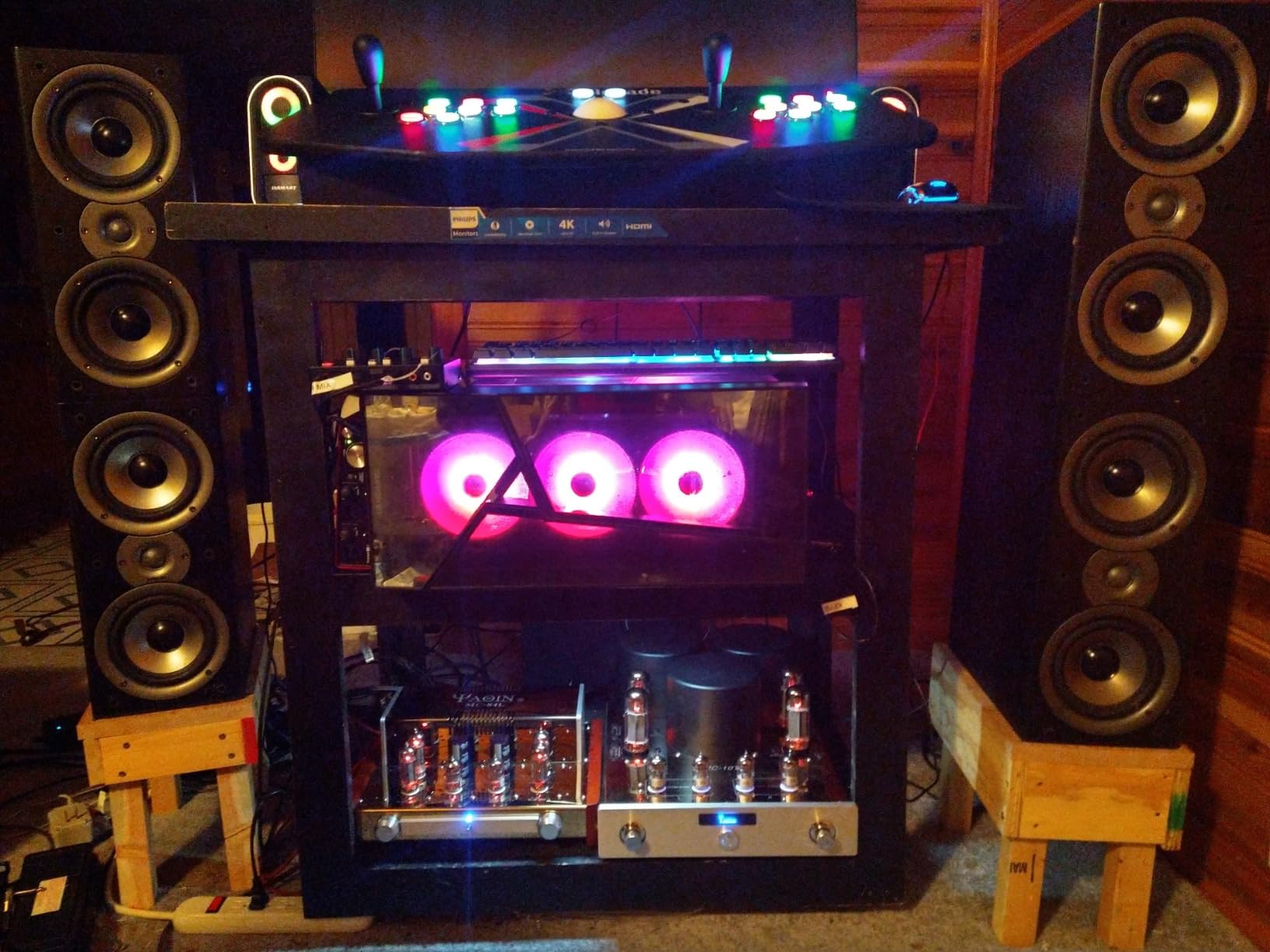 Yaqin MC-84L Stereo Vacuum Tube Push-Pull Integrated Amplifier, Output Power 12Wx2, Tubes 6P14x4pcs 12AX7Bx2pcs customer photo 1