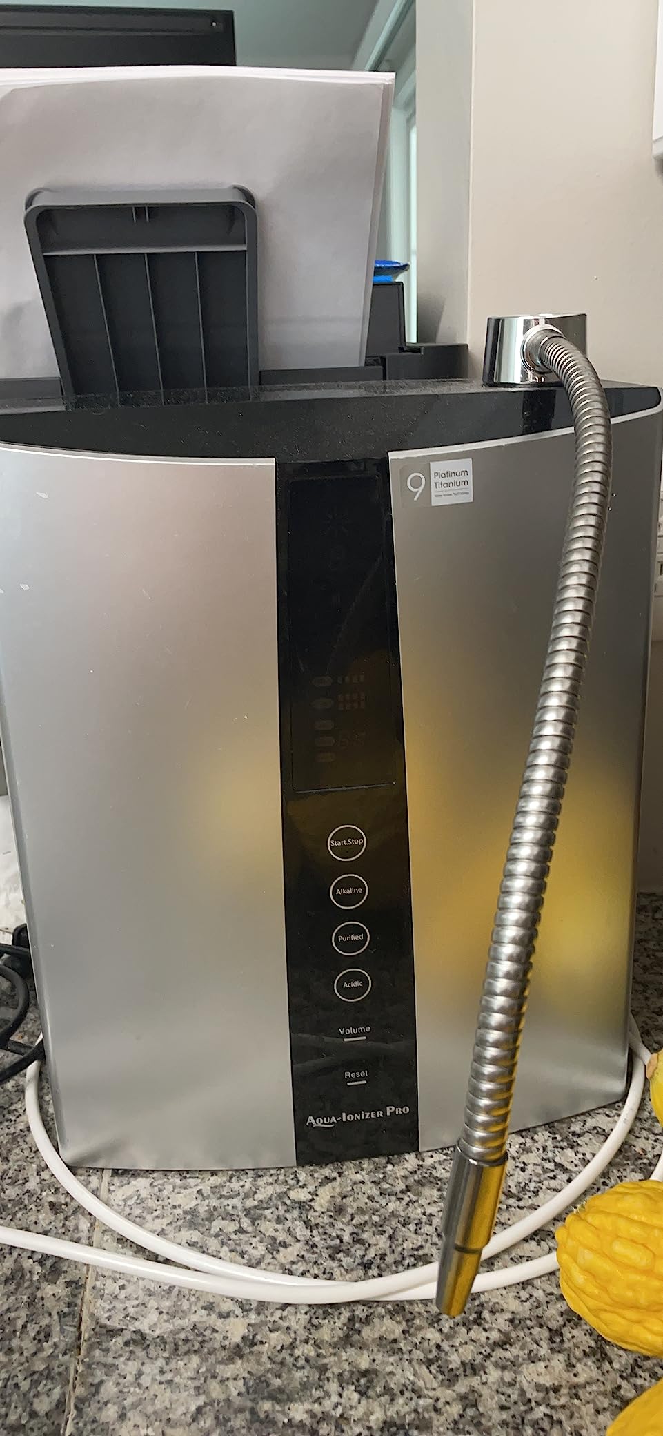 Ion Health Alkaline Water Ionizer with Smart Water Faucet Combo customer photo 2