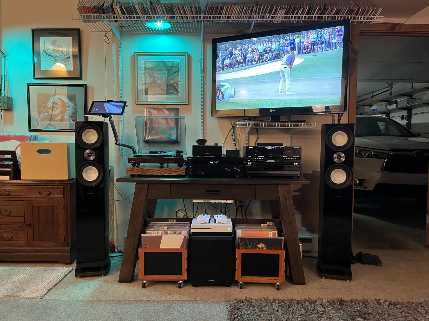 Fluance Reference High Performance 3-Way Floorstanding Loudspeakers with Down-Firing 8