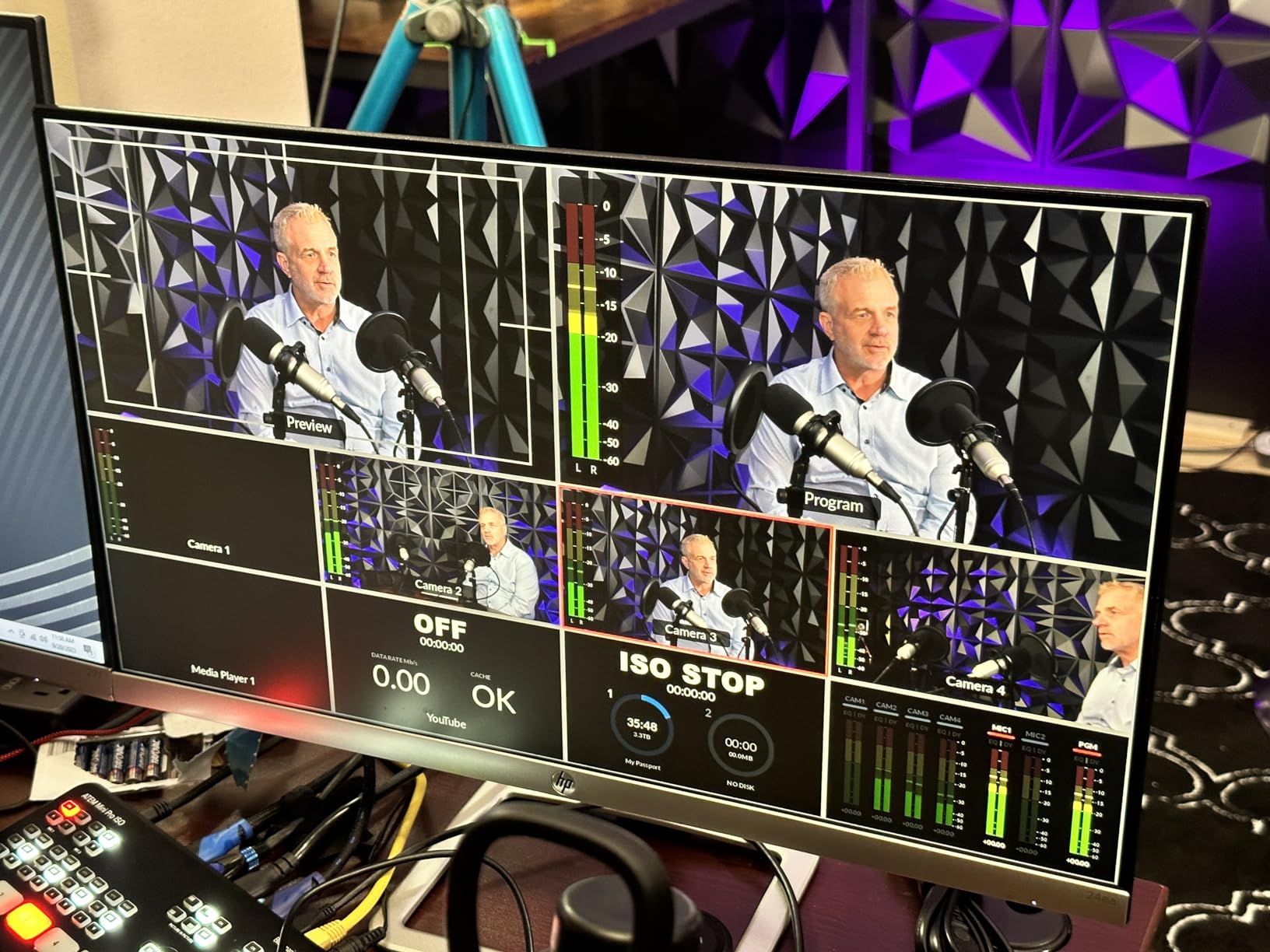 ATEM Mini Pro ISO HDMI Livestream Switcher with High-Speed 6' HDMI Cable & 10-Pack Straps Bundle customer photo 2